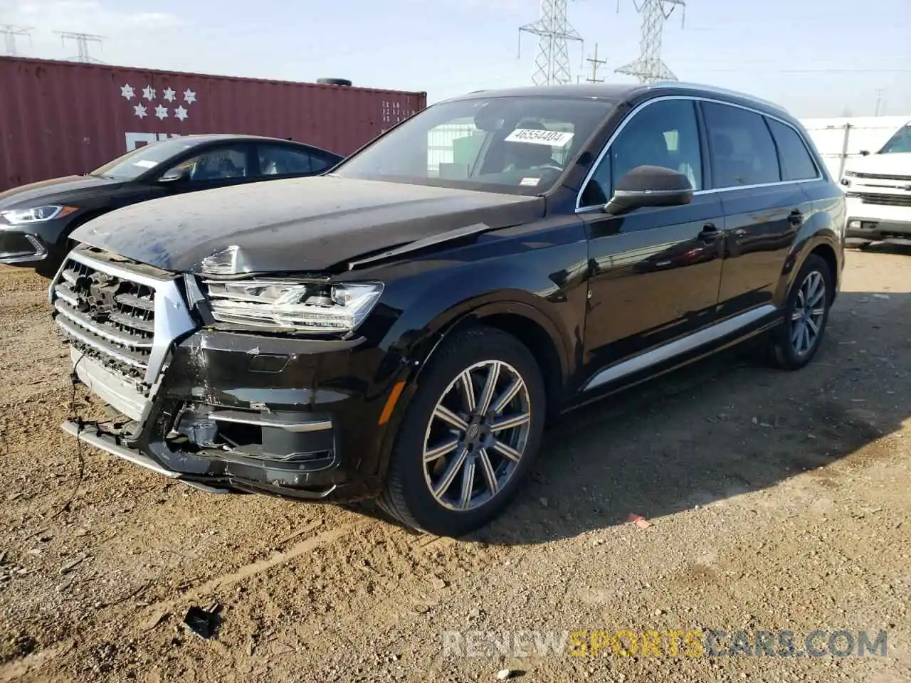 1 Photograph of a damaged car WA1LAAF7XKD046123 AUDI Q7 2019