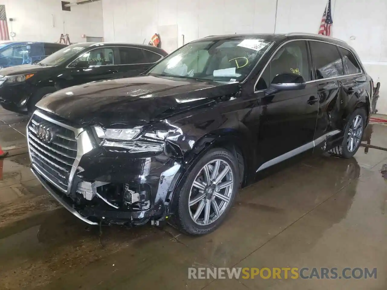 2 Photograph of a damaged car WA1LAAF7XKD048731 AUDI Q7 2019