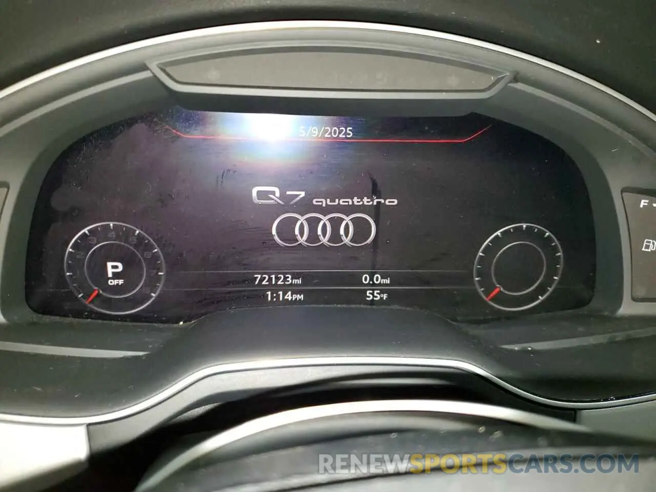 9 Photograph of a damaged car WA1LHAF70KD042836 AUDI Q7 2019