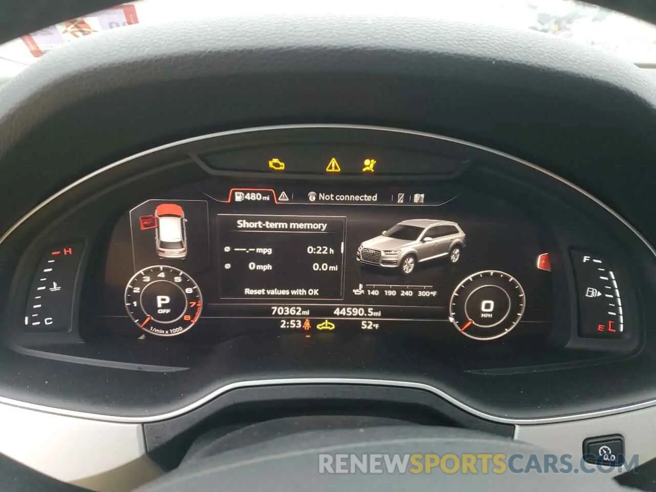 9 Photograph of a damaged car WA1LHAF71KD023633 AUDI Q7 2019
