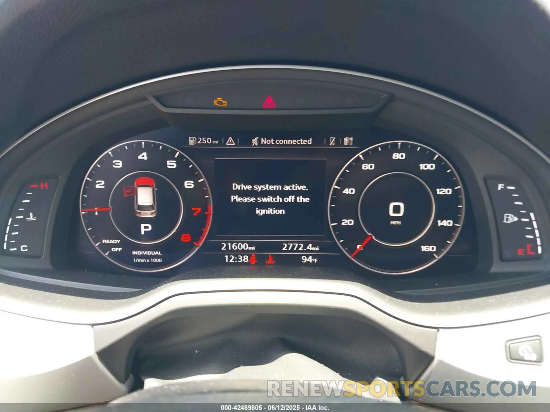 7 Photograph of a damaged car WA1LHAF71KD039668 AUDI Q7 2019