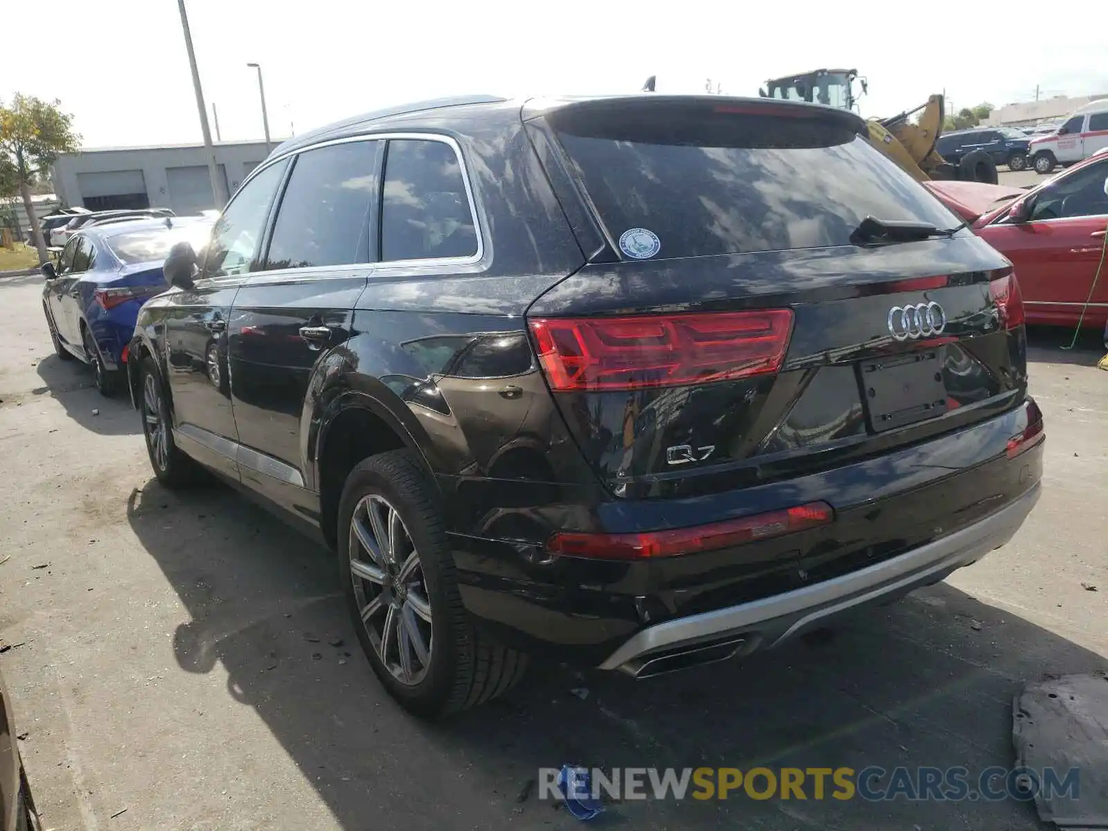 3 Photograph of a damaged car WA1LHAF72KD031918 AUDI Q7 2019