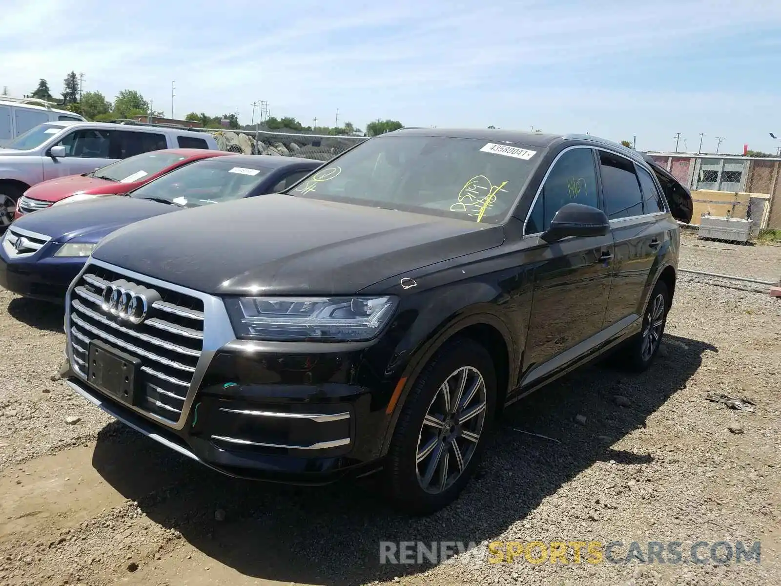 2 Photograph of a damaged car WA1LHAF72KD041087 AUDI Q7 2019