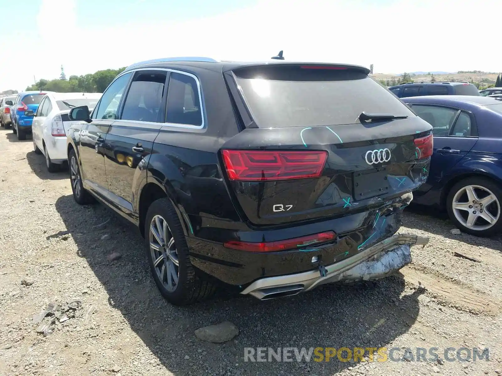 3 Photograph of a damaged car WA1LHAF72KD041087 AUDI Q7 2019