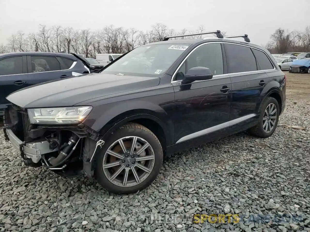 1 Photograph of a damaged car WA1LHAF72KD043356 AUDI Q7 2019