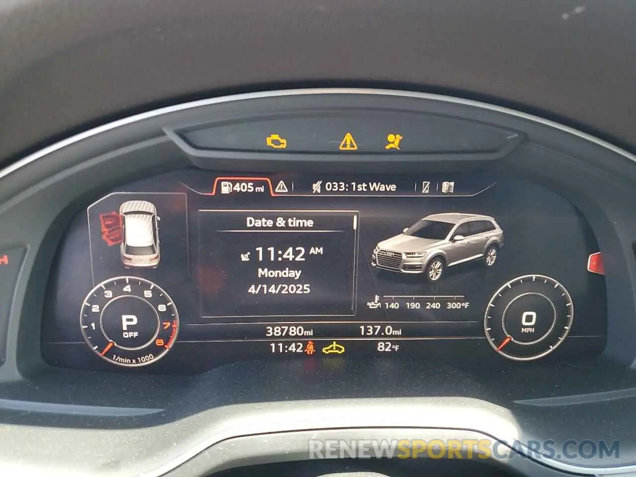 9 Photograph of a damaged car WA1LHAF72KD044314 AUDI Q7 2019