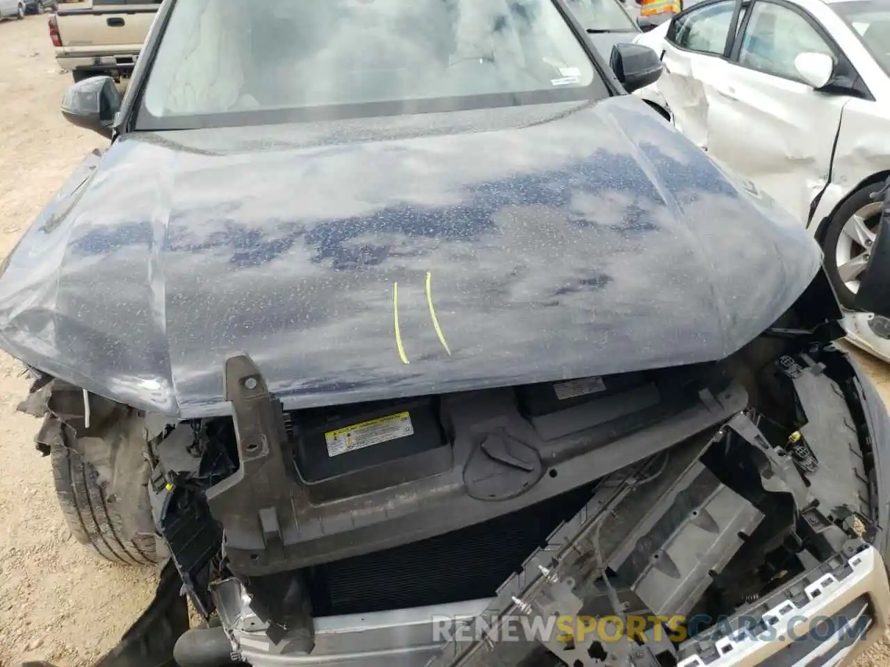 7 Photograph of a damaged car WA1LHAF73KD020345 AUDI Q7 2019