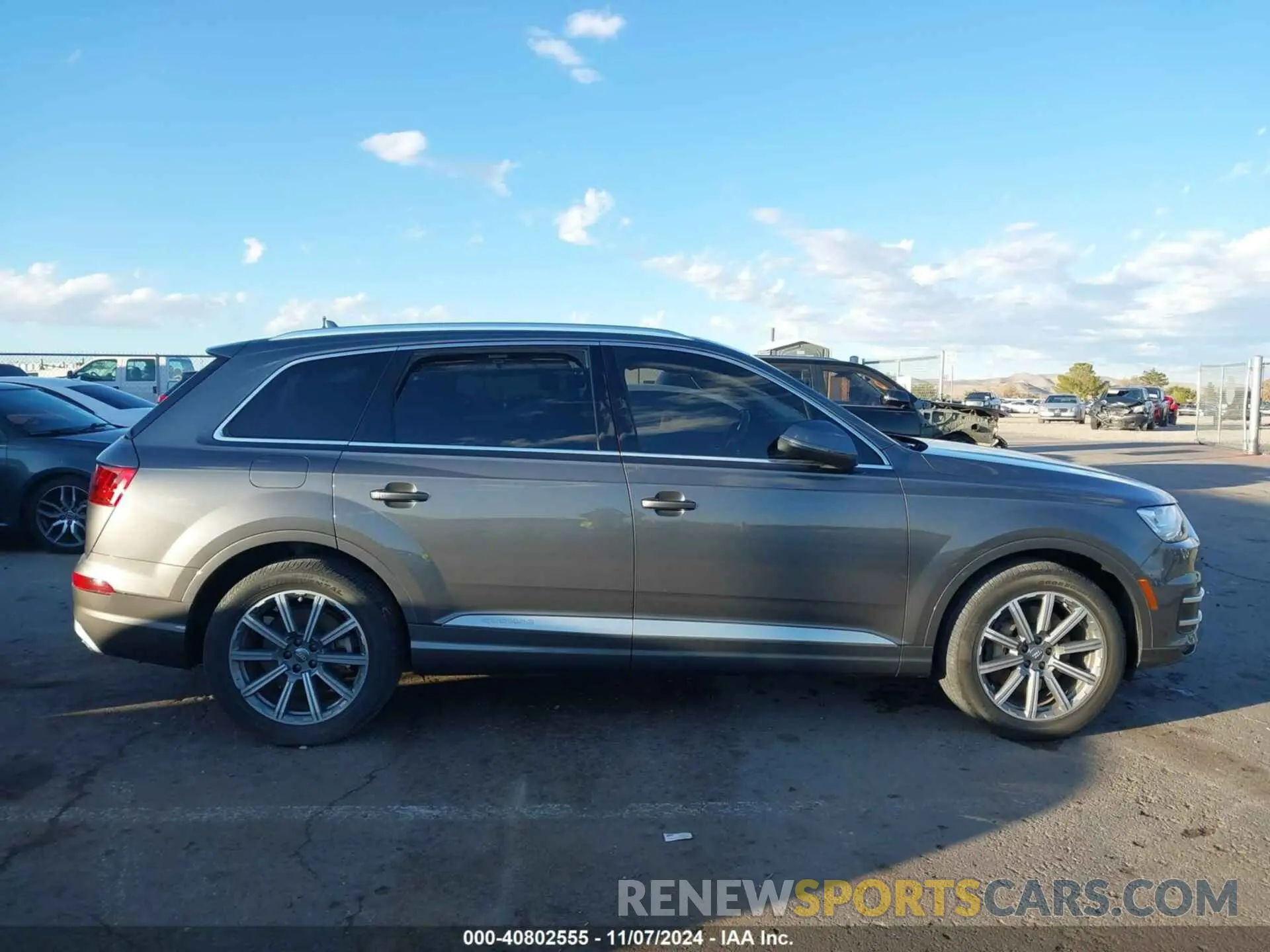 13 Photograph of a damaged car WA1LHAF73KD022807 AUDI Q7 2019
