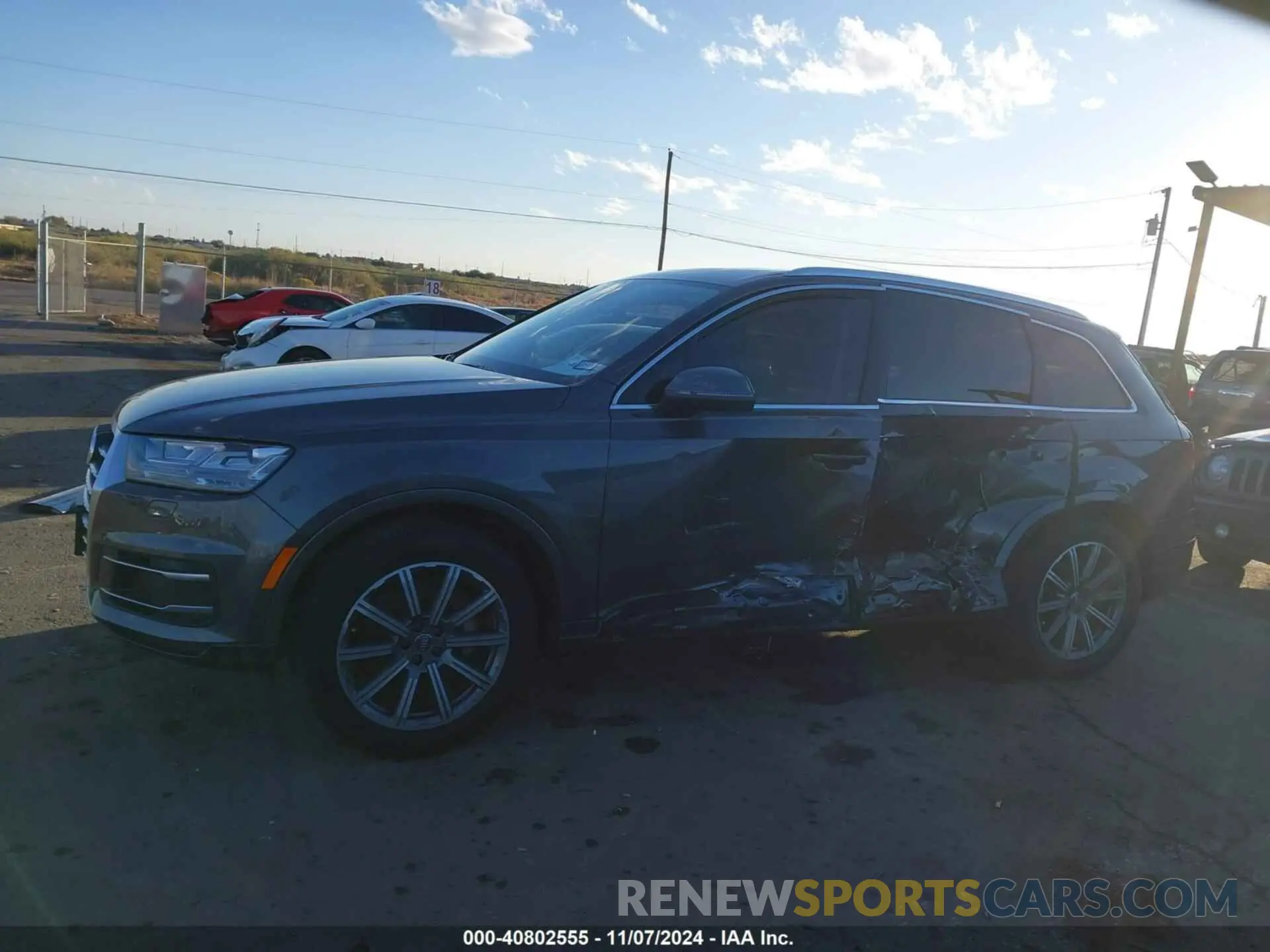 14 Photograph of a damaged car WA1LHAF73KD022807 AUDI Q7 2019