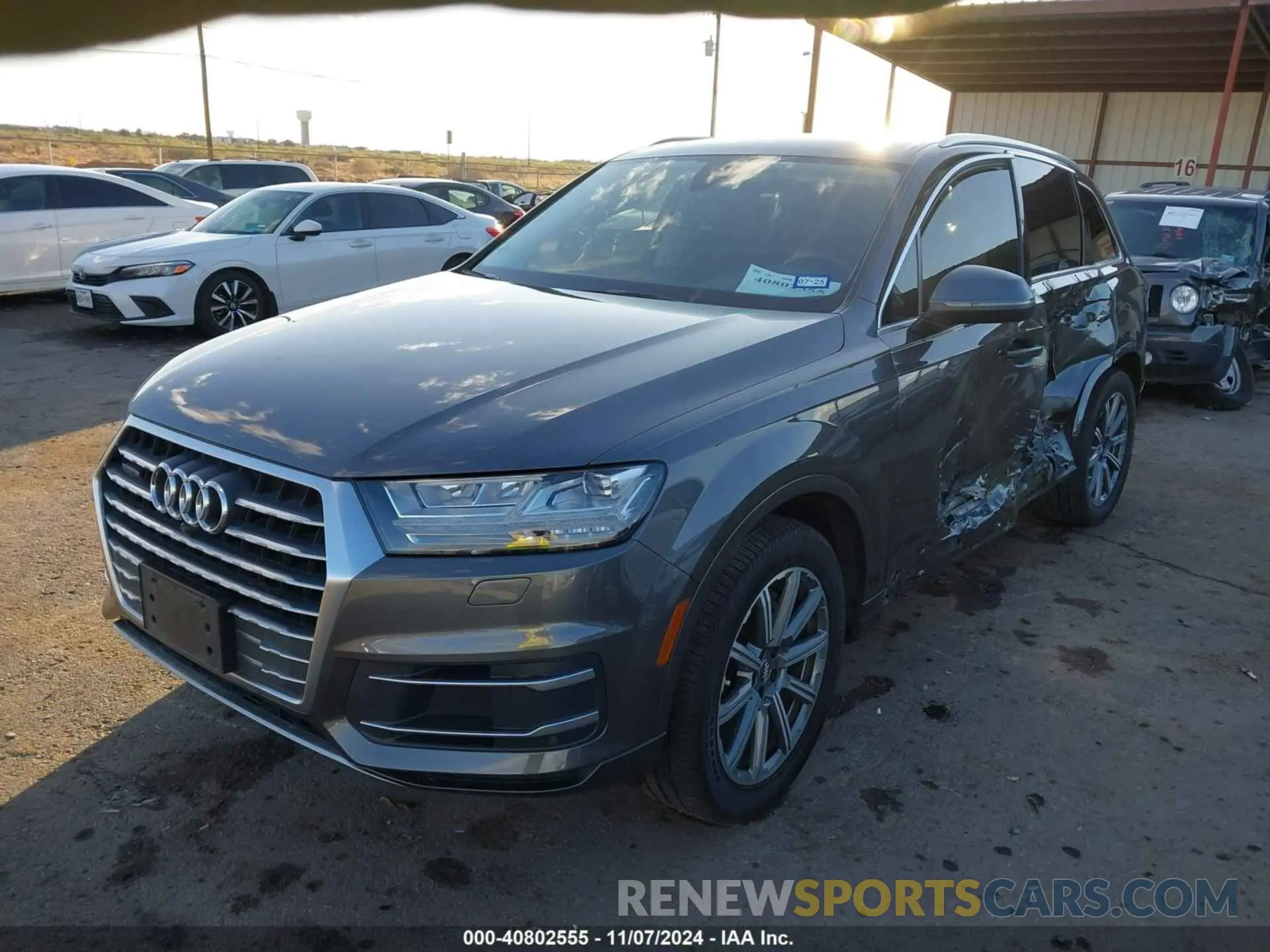 2 Photograph of a damaged car WA1LHAF73KD022807 AUDI Q7 2019
