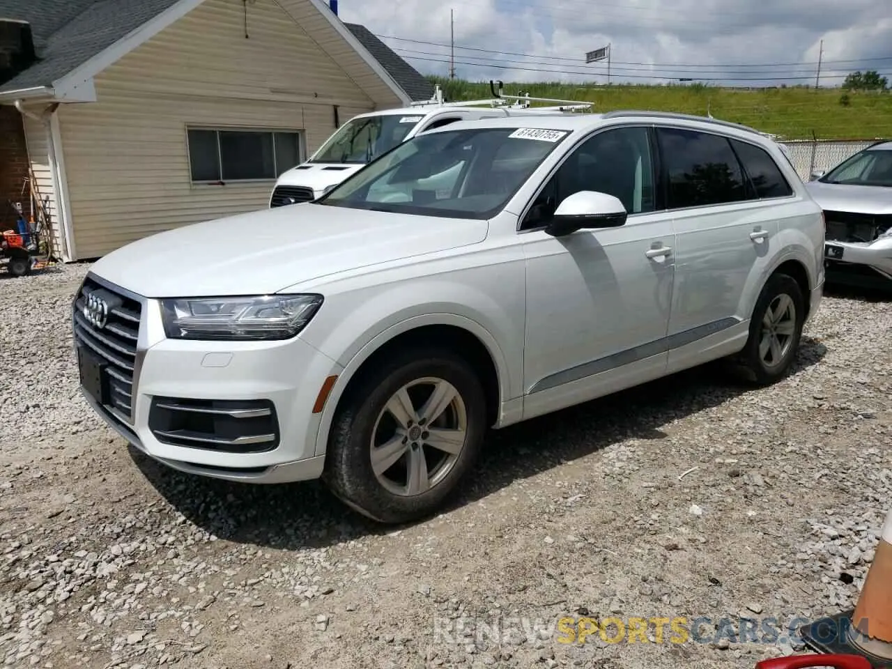 1 Photograph of a damaged car WA1LHAF73KD036495 AUDI Q7 2019