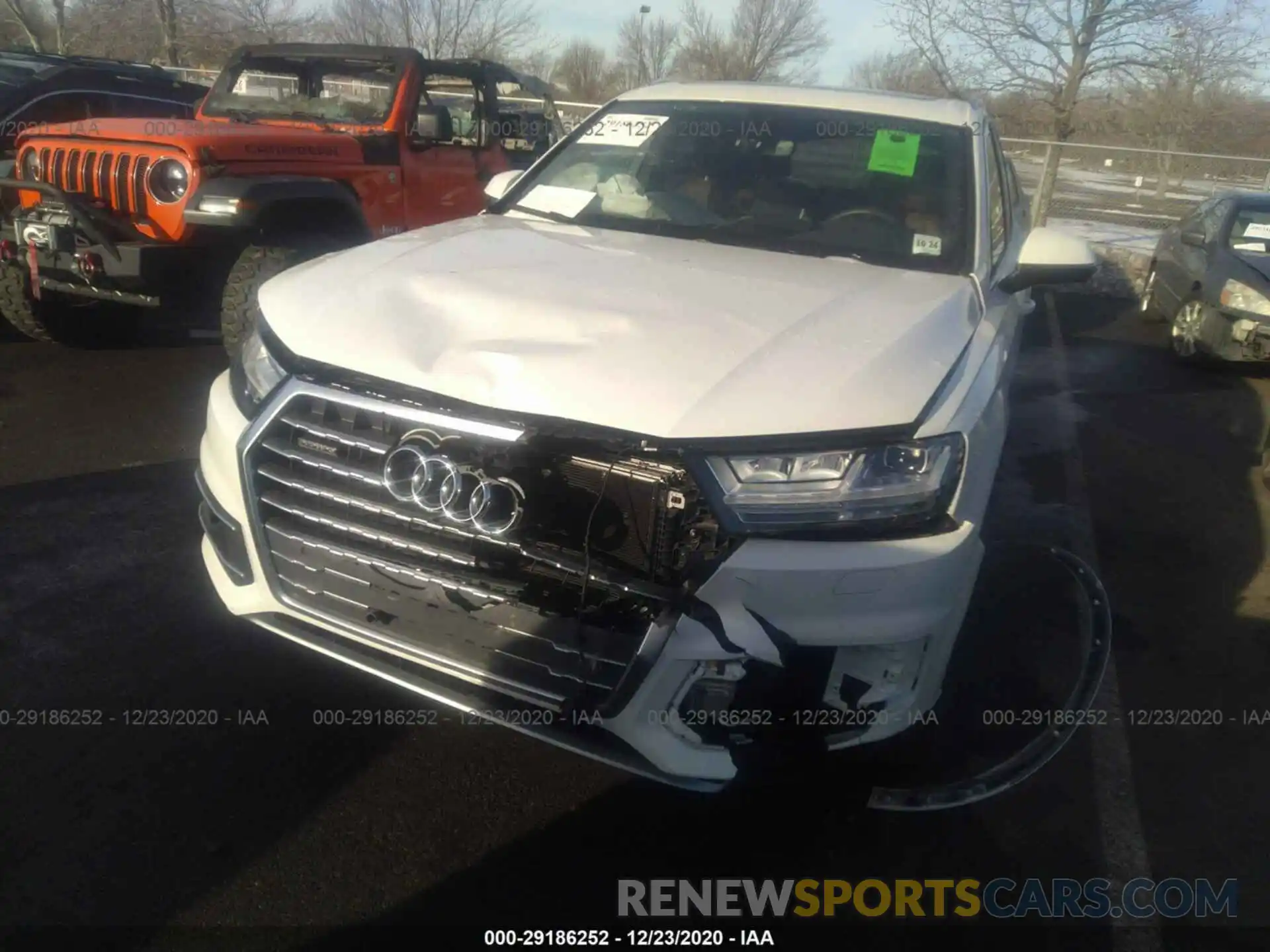 6 Photograph of a damaged car WA1LHAF74KD044864 AUDI Q7 2019