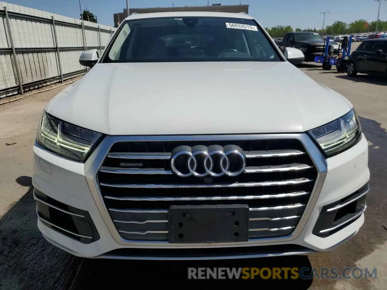5 Photograph of a damaged car WA1LHAF75KD025255 AUDI Q7 2019