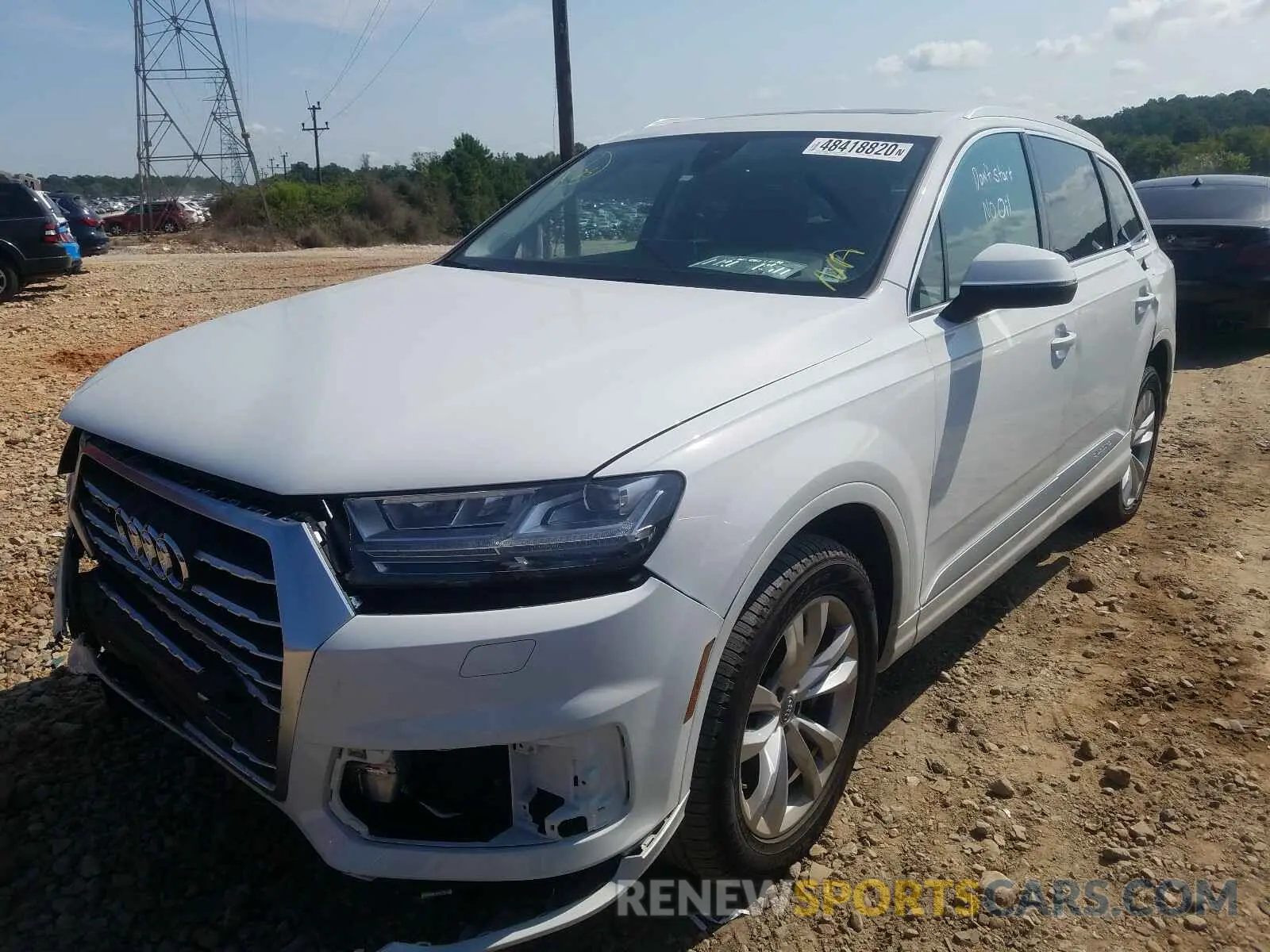 2 Photograph of a damaged car WA1LHAF75KD039284 AUDI Q7 2019