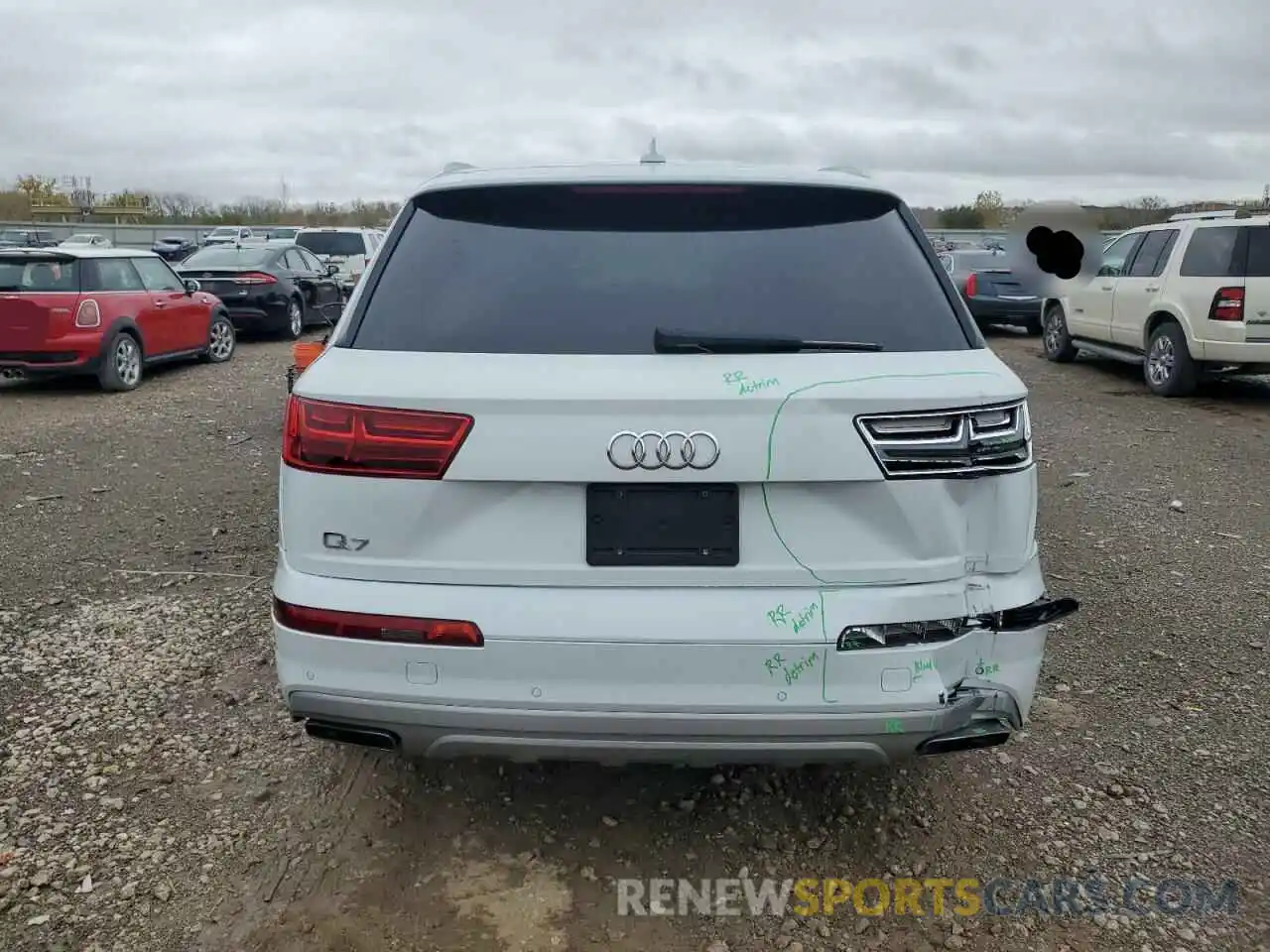 6 Photograph of a damaged car WA1LHAF76KD024017 AUDI Q7 2019