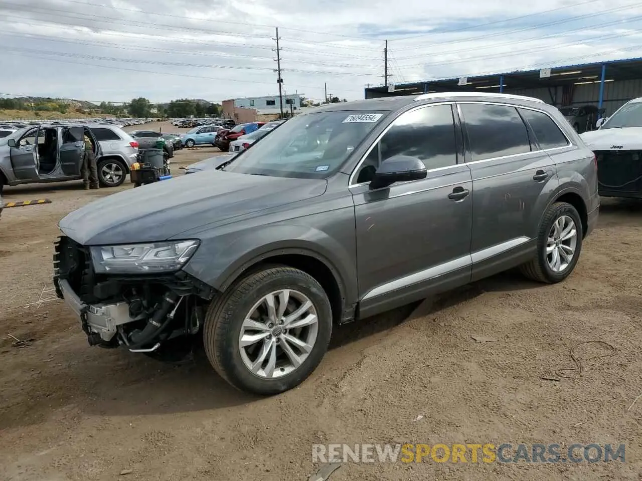 1 Photograph of a damaged car WA1LHAF76KD033820 AUDI Q7 2019