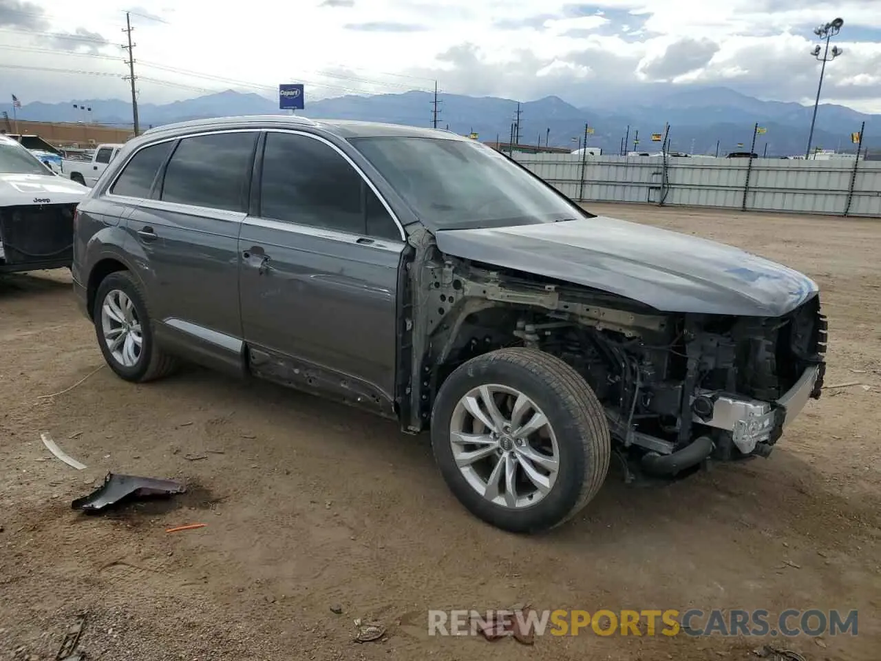 4 Photograph of a damaged car WA1LHAF76KD033820 AUDI Q7 2019