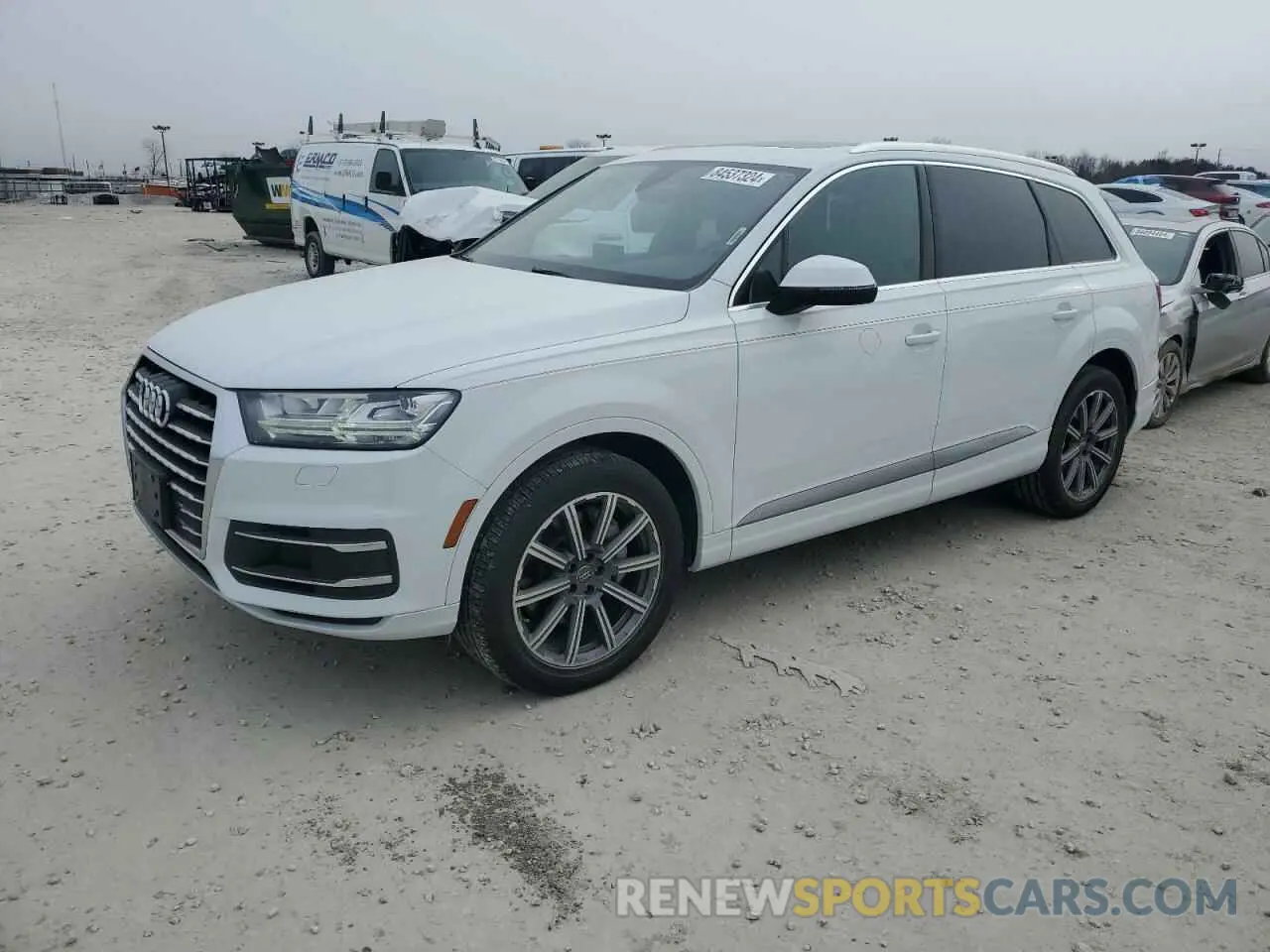 1 Photograph of a damaged car WA1LHAF76KD046289 AUDI Q7 2019
