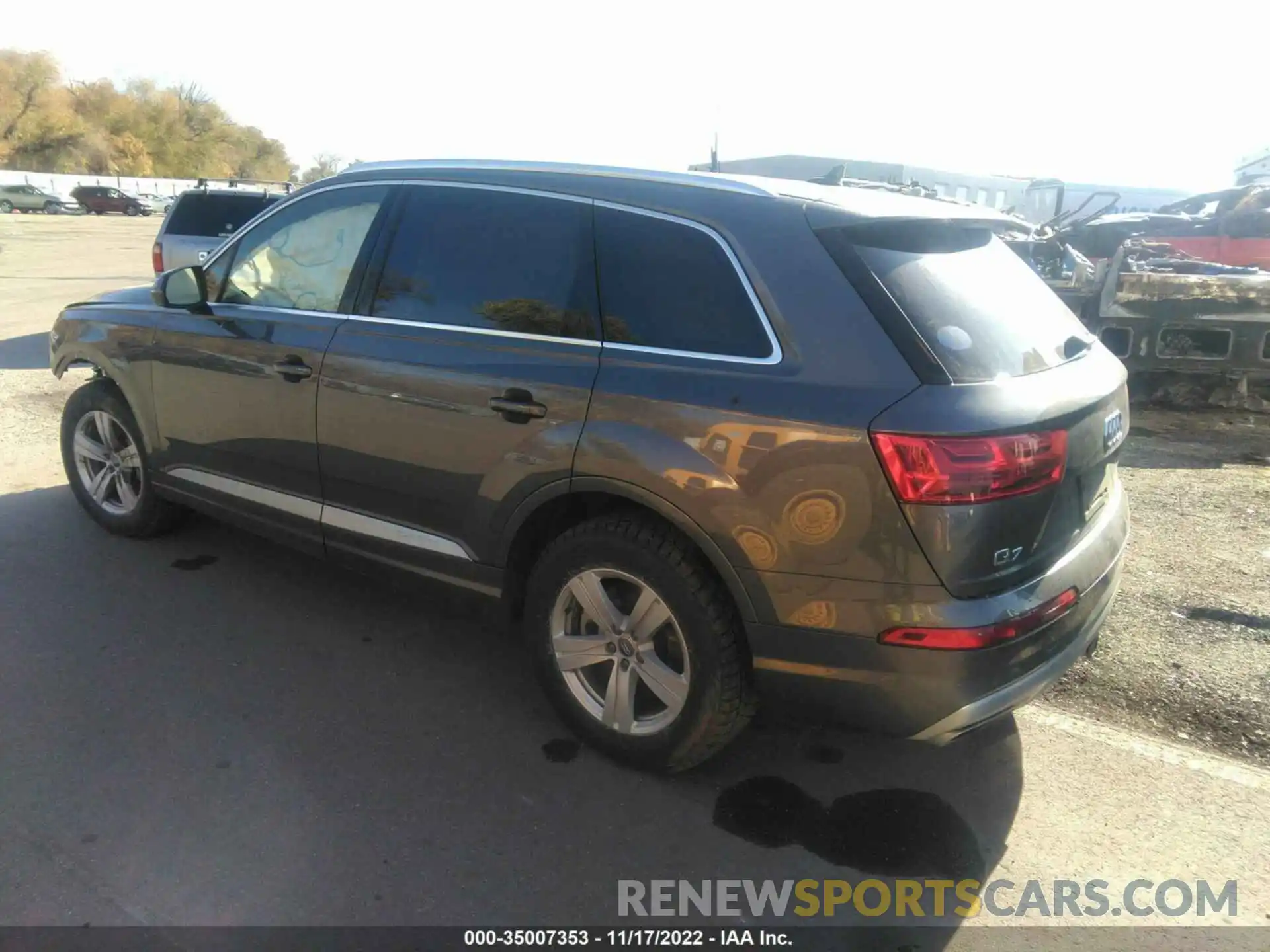 3 Photograph of a damaged car WA1LHAF77KD020087 AUDI Q7 2019