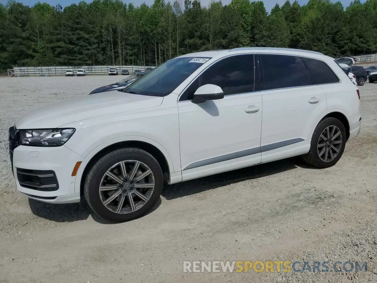 1 Photograph of a damaged car WA1LHAF77KD022258 AUDI Q7 2019