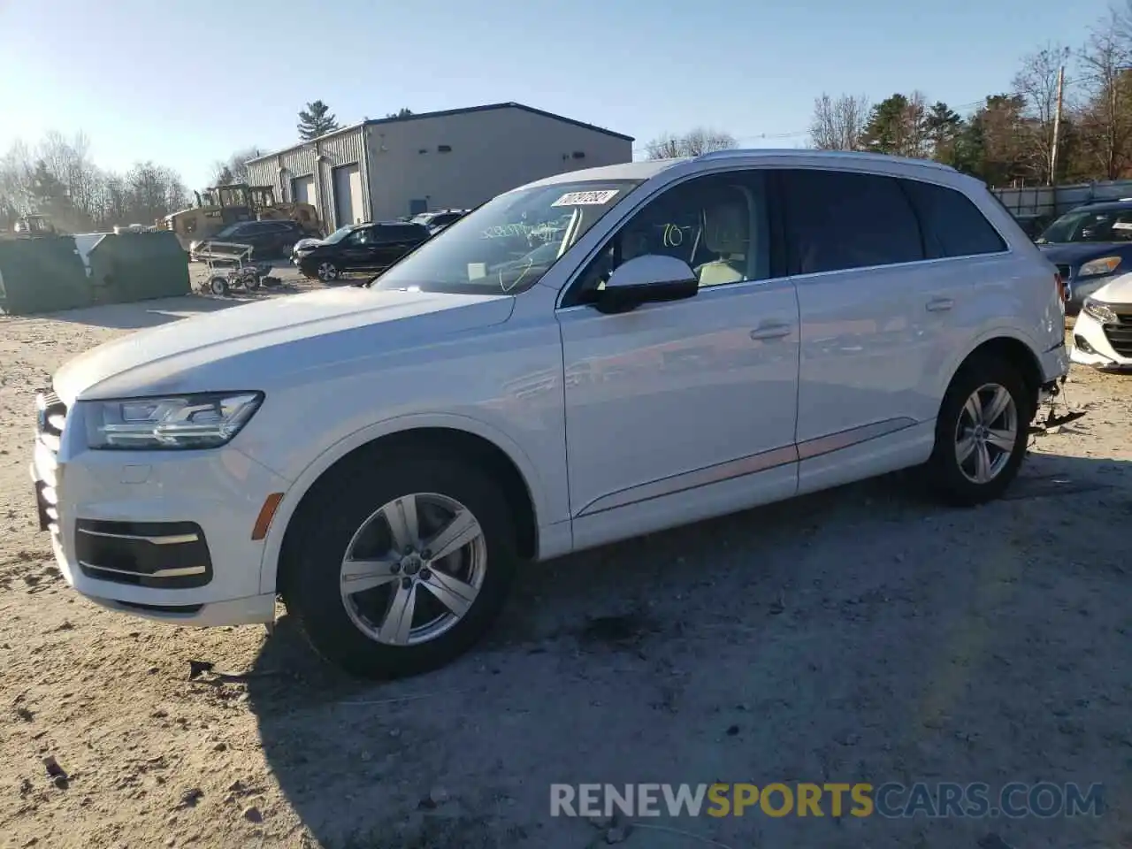 1 Photograph of a damaged car WA1LHAF77KD025564 AUDI Q7 2019