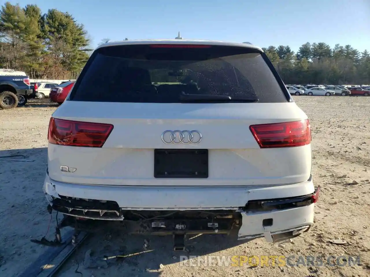 6 Photograph of a damaged car WA1LHAF77KD025564 AUDI Q7 2019