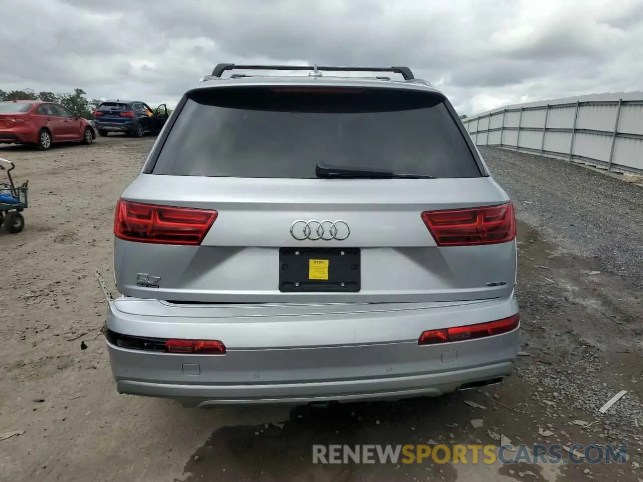 6 Photograph of a damaged car WA1LHAF77KD033308 AUDI Q7 2019
