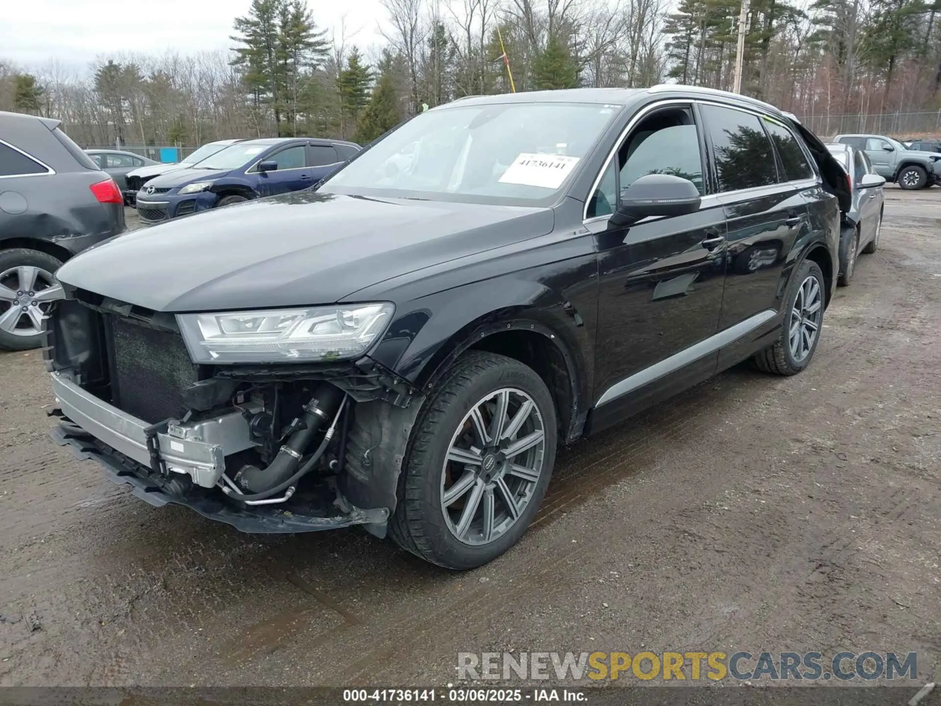 2 Photograph of a damaged car WA1LHAF77KD038525 AUDI Q7 2019