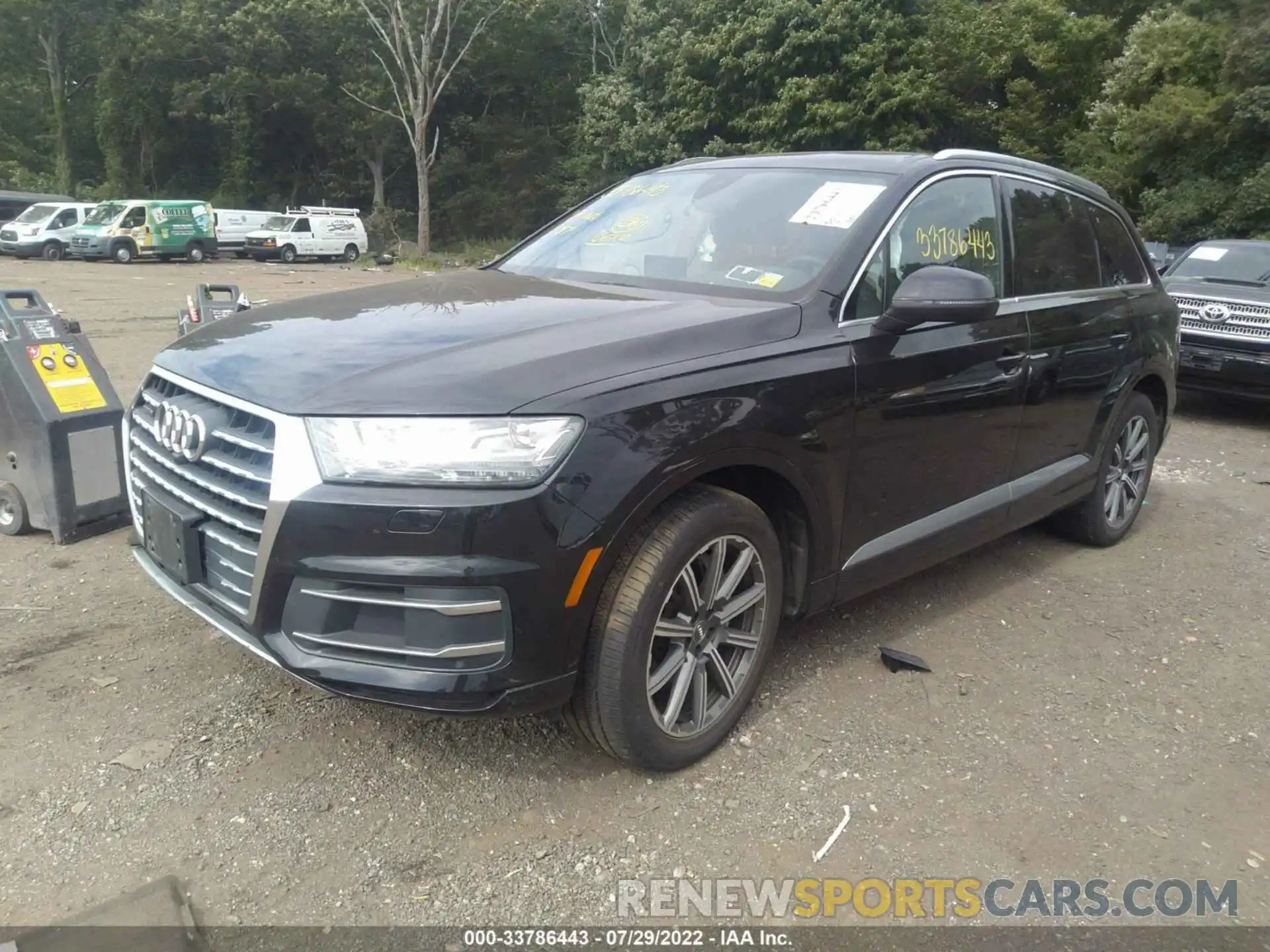 2 Photograph of a damaged car WA1LHAF77KD047810 AUDI Q7 2019