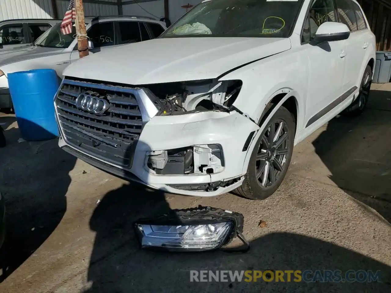 9 Photograph of a damaged car WA1LHAF78KD045631 AUDI Q7 2019