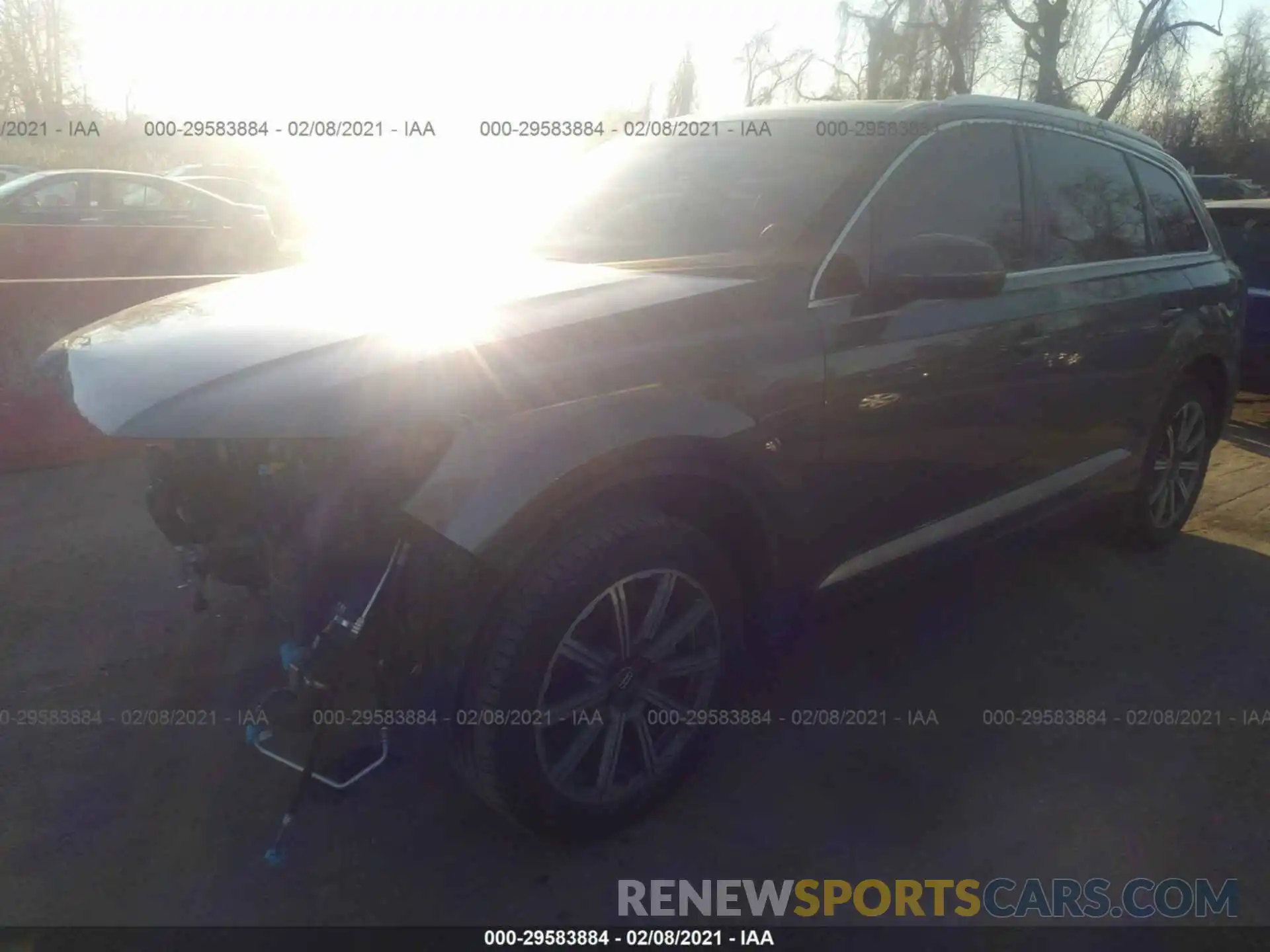 2 Photograph of a damaged car WA1LHAF79KD014954 AUDI Q7 2019