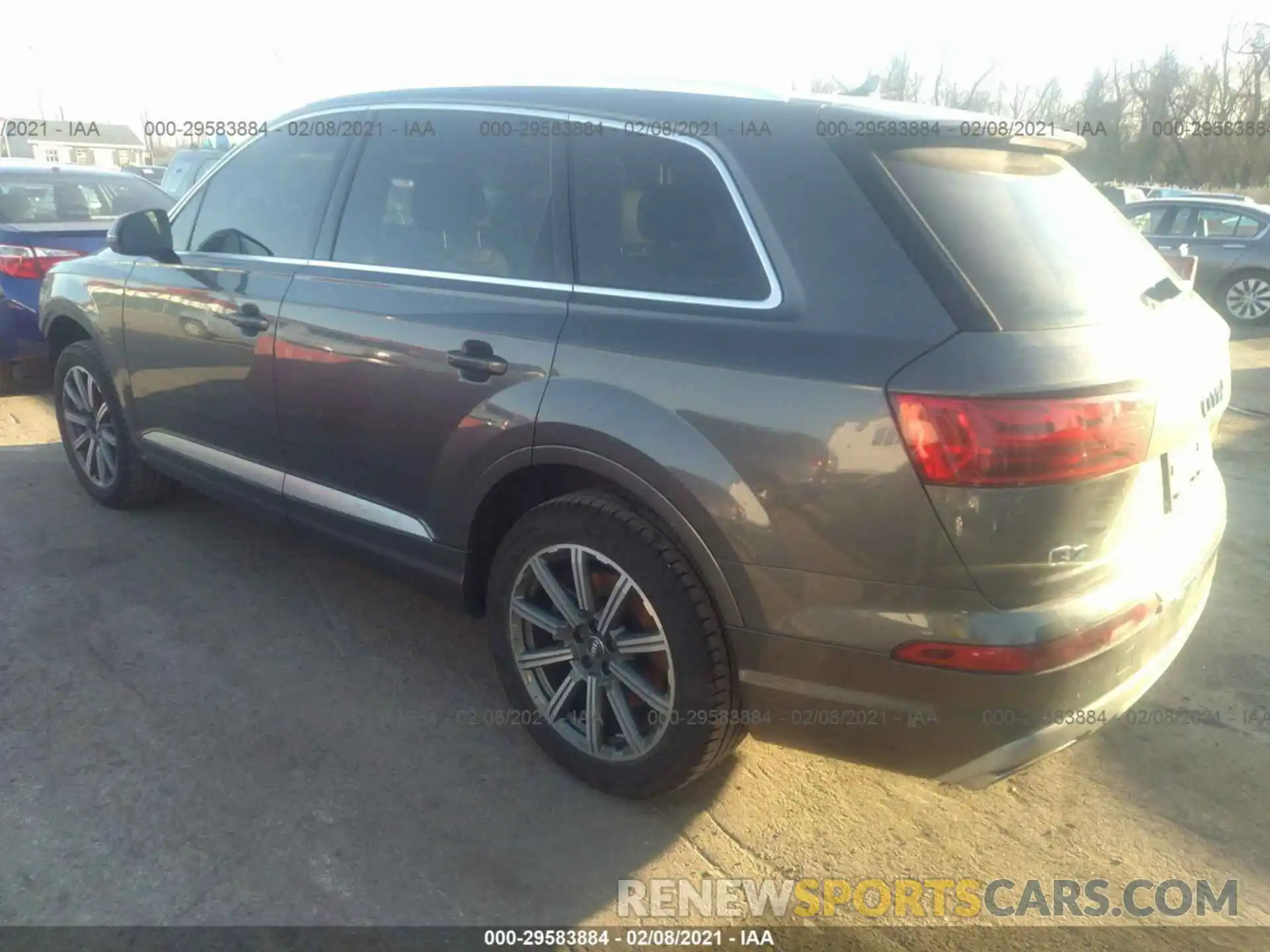 3 Photograph of a damaged car WA1LHAF79KD014954 AUDI Q7 2019