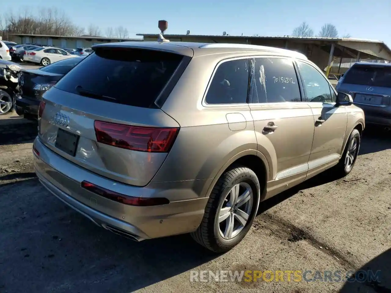 3 Photograph of a damaged car WA1LHAF79KD022858 AUDI Q7 2019