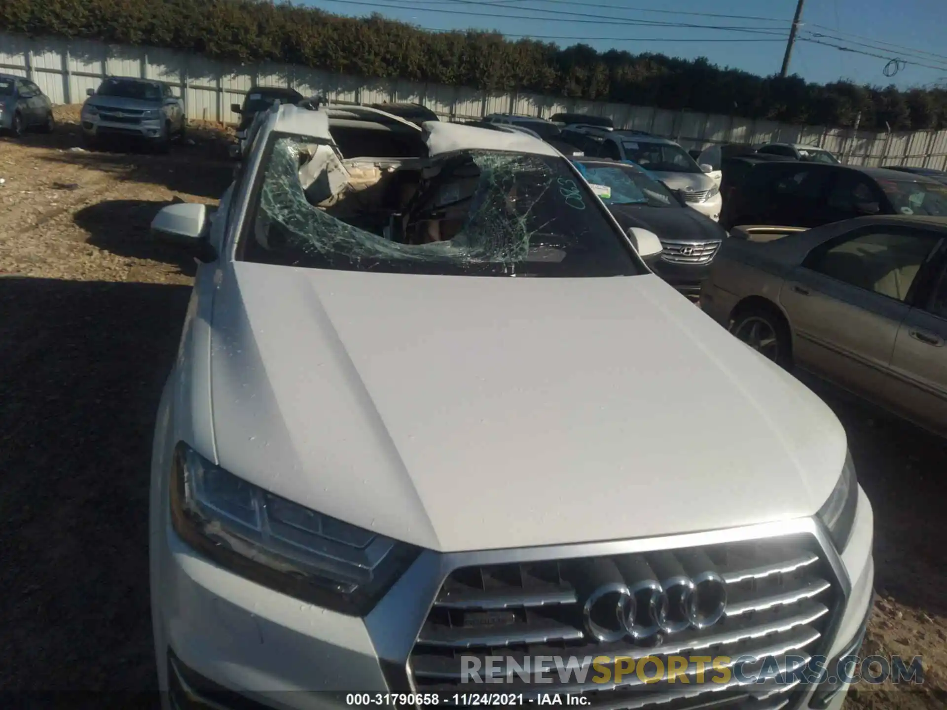 6 Photograph of a damaged car WA1LHAF79KD030863 AUDI Q7 2019