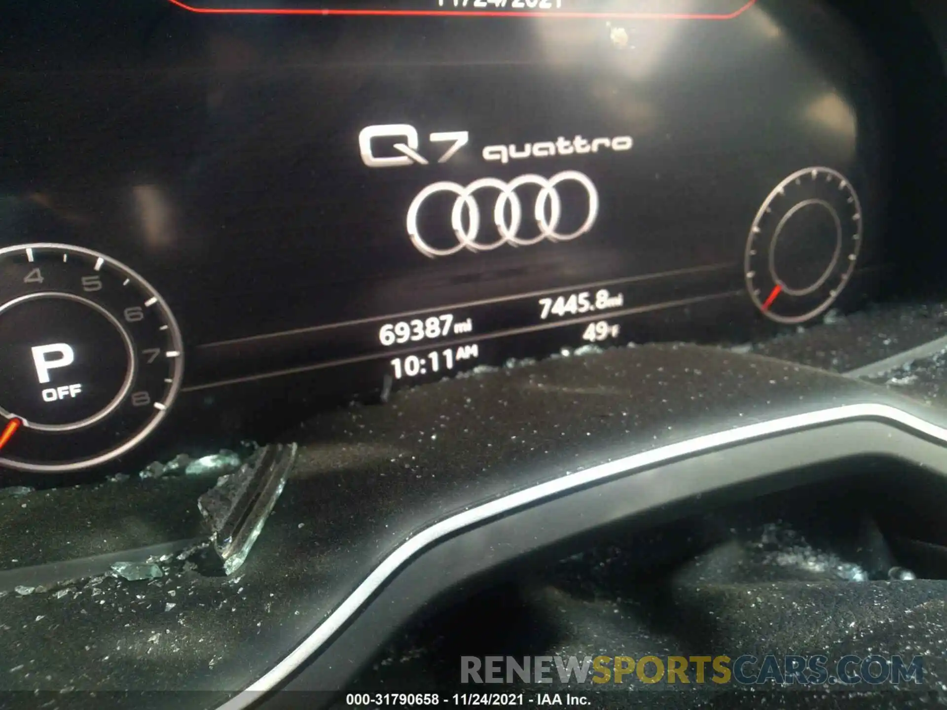 7 Photograph of a damaged car WA1LHAF79KD030863 AUDI Q7 2019