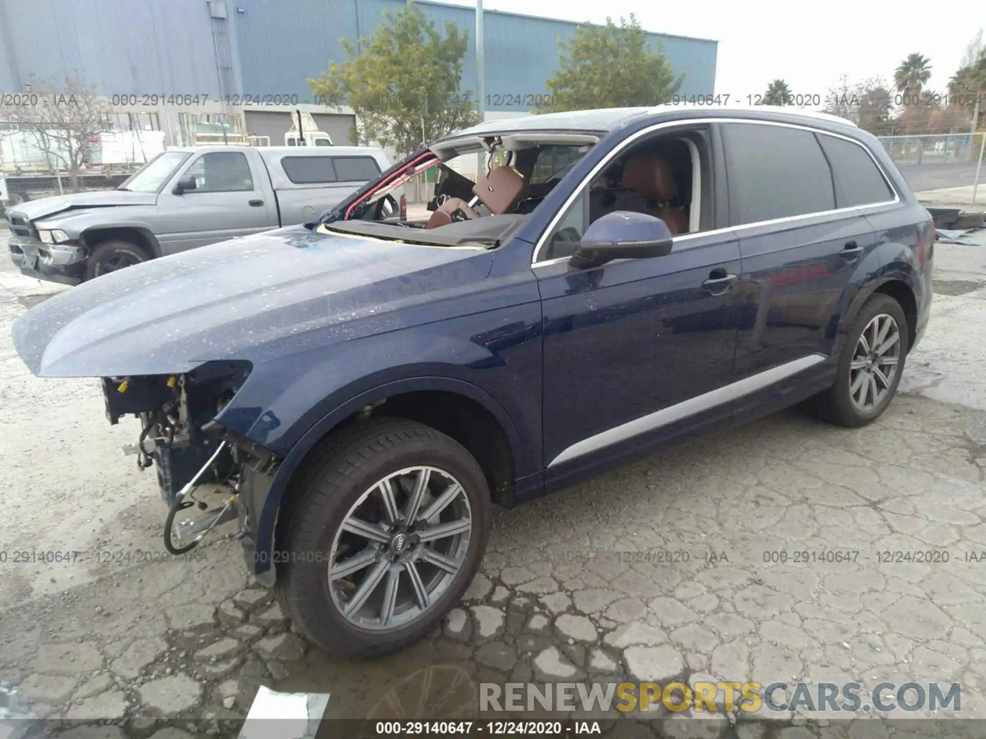 2 Photograph of a damaged car WA1LHAF79KD036680 AUDI Q7 2019