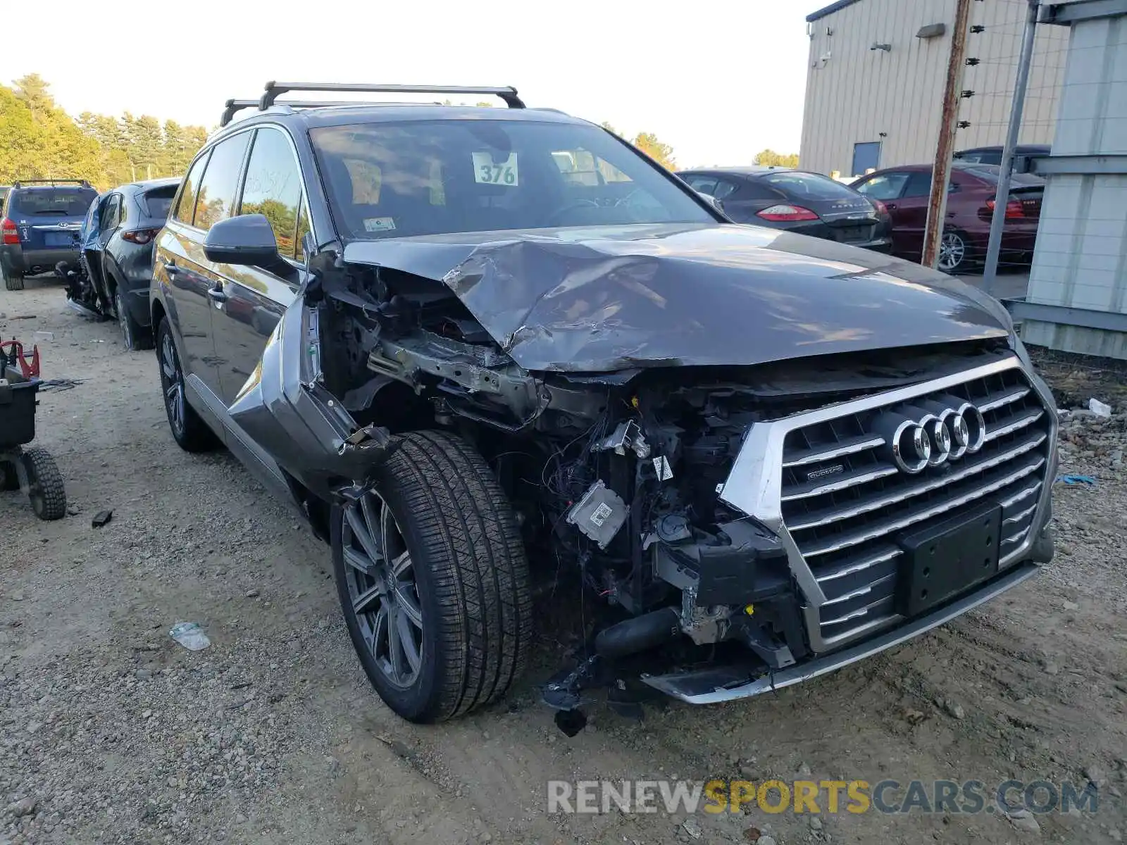 1 Photograph of a damaged car WA1LHAF79KD044603 AUDI Q7 2019