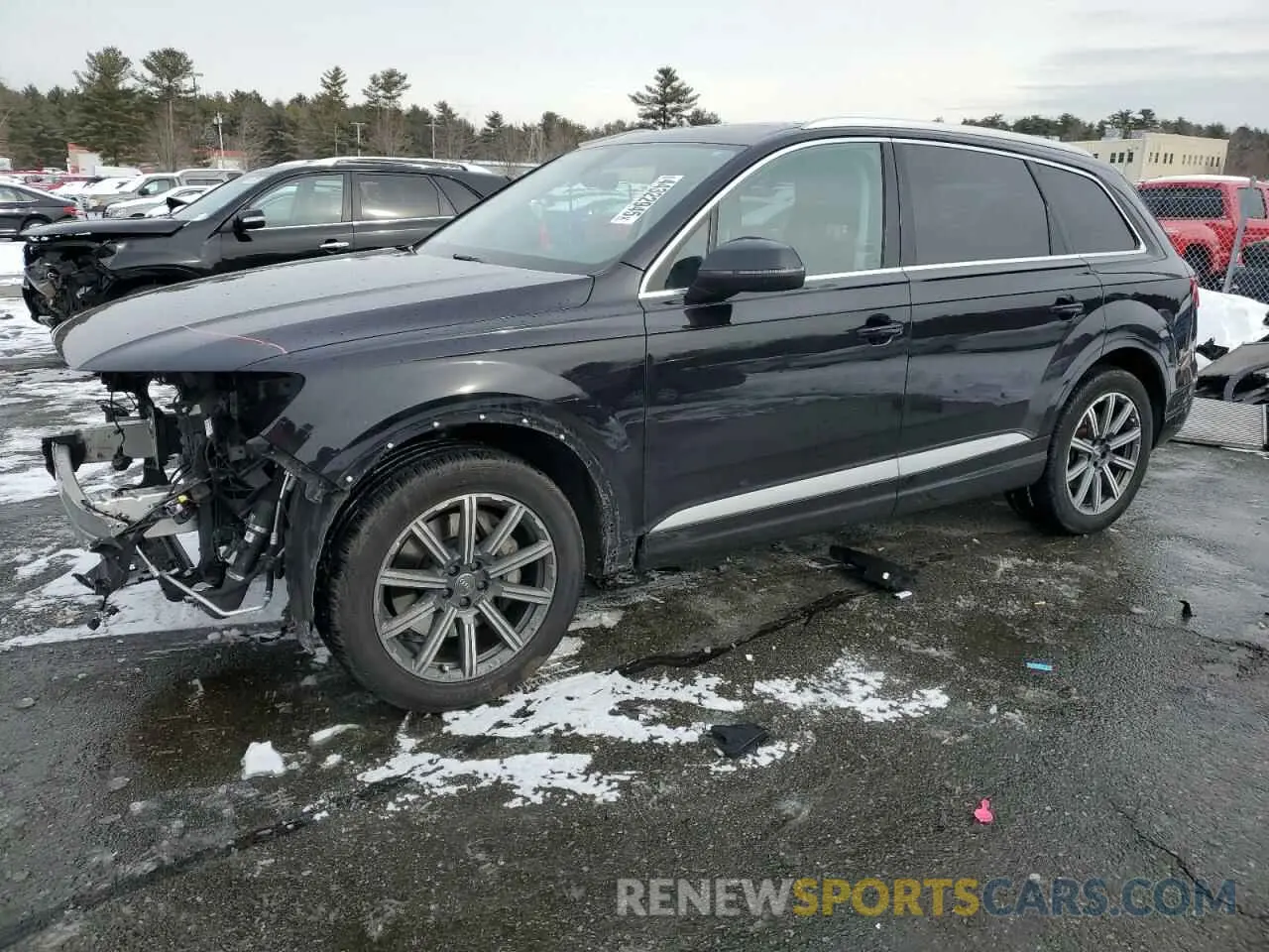 1 Photograph of a damaged car WA1LHAF79KD047386 AUDI Q7 2019