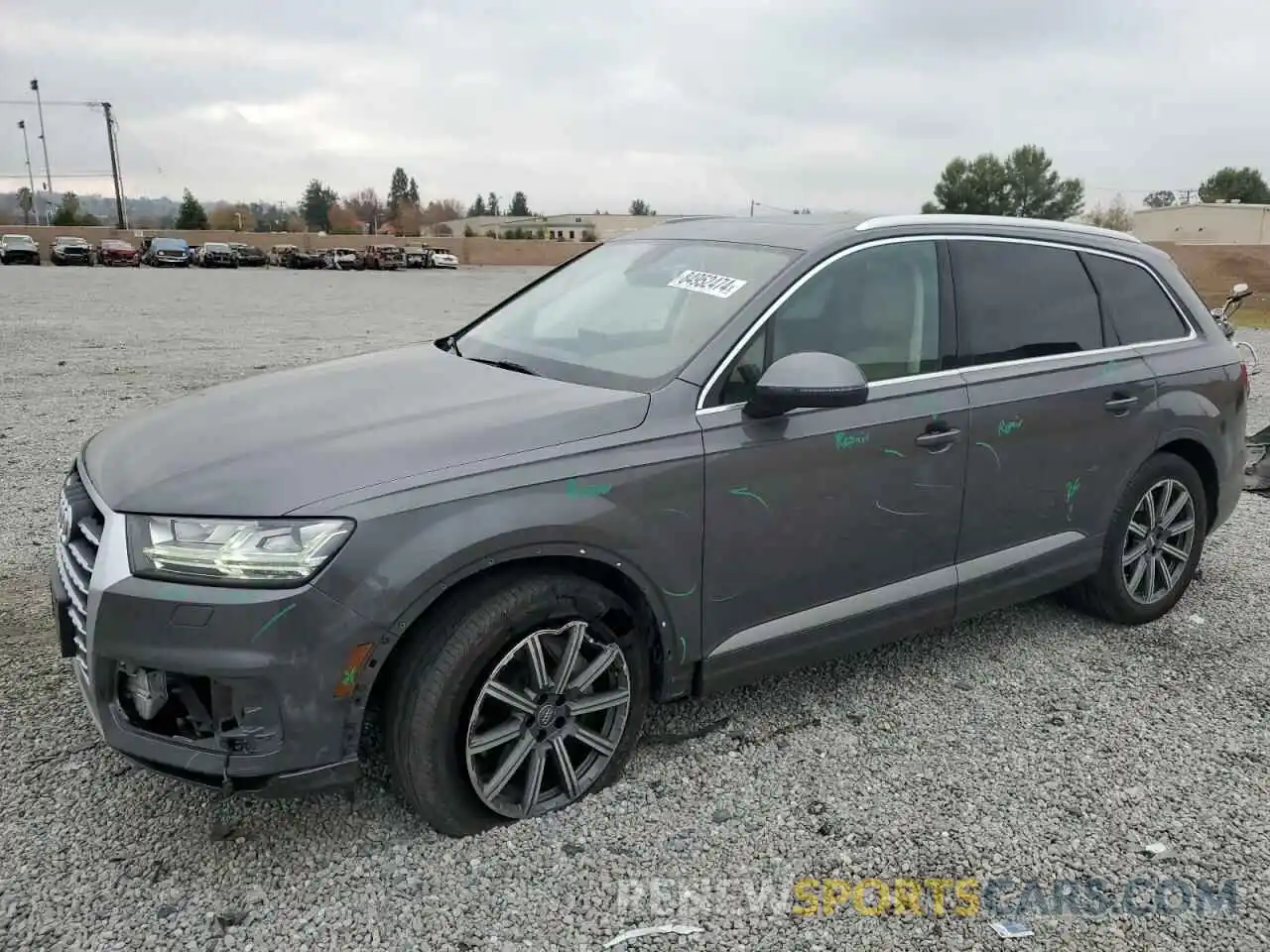 1 Photograph of a damaged car WA1LHAF7XKD016938 AUDI Q7 2019