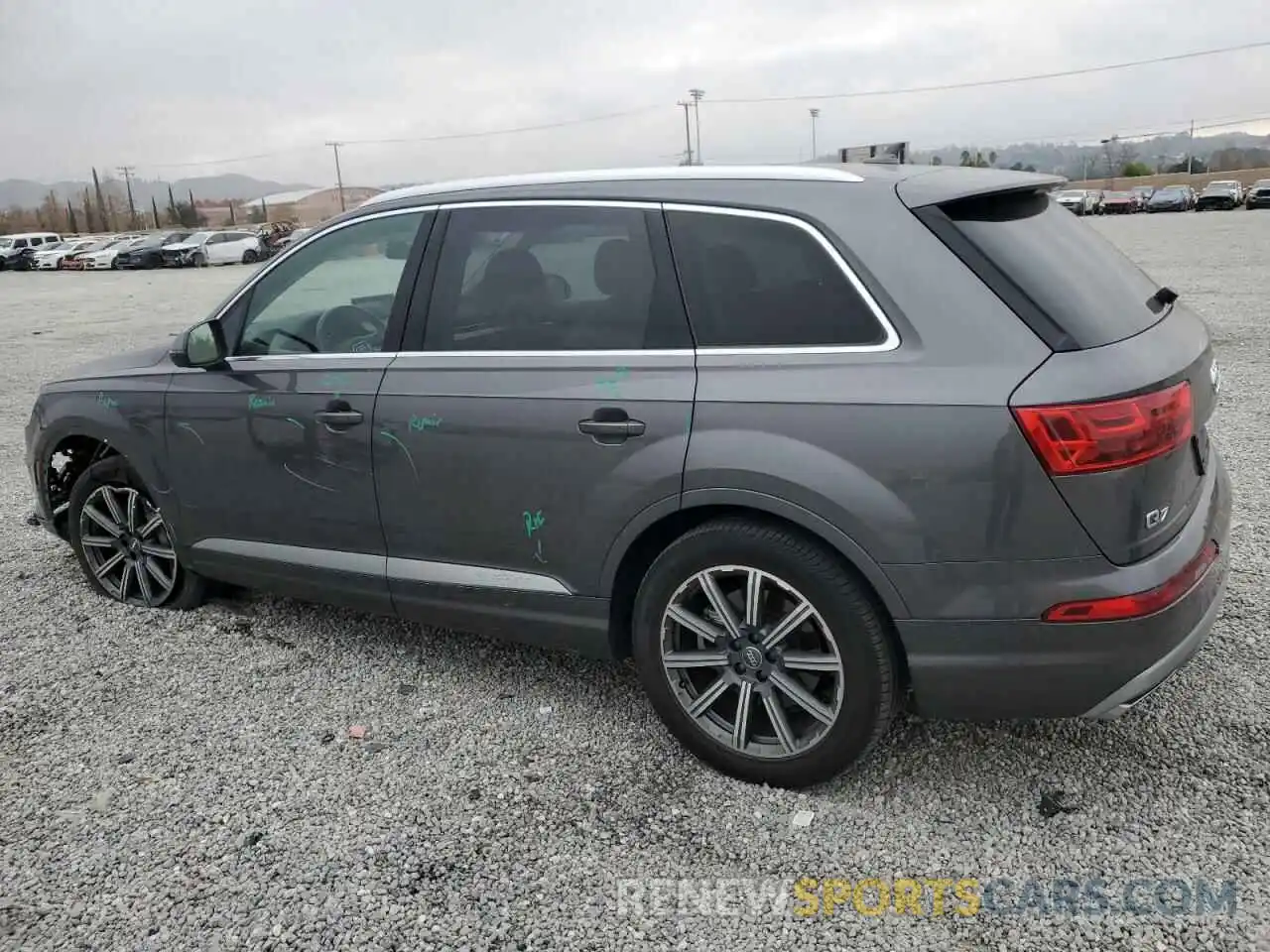 2 Photograph of a damaged car WA1LHAF7XKD016938 AUDI Q7 2019