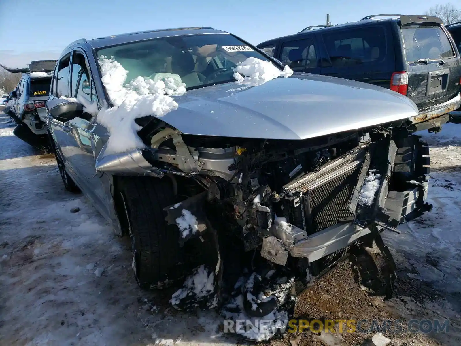 1 Photograph of a damaged car WA1LHAF7XKD038390 AUDI Q7 2019