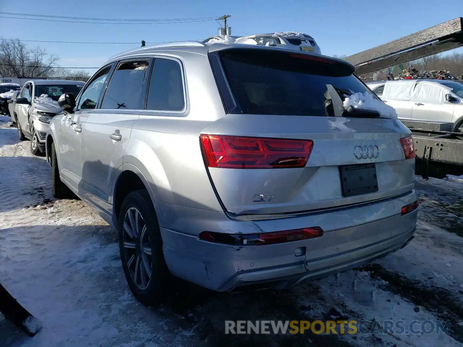 3 Photograph of a damaged car WA1LHAF7XKD038390 AUDI Q7 2019