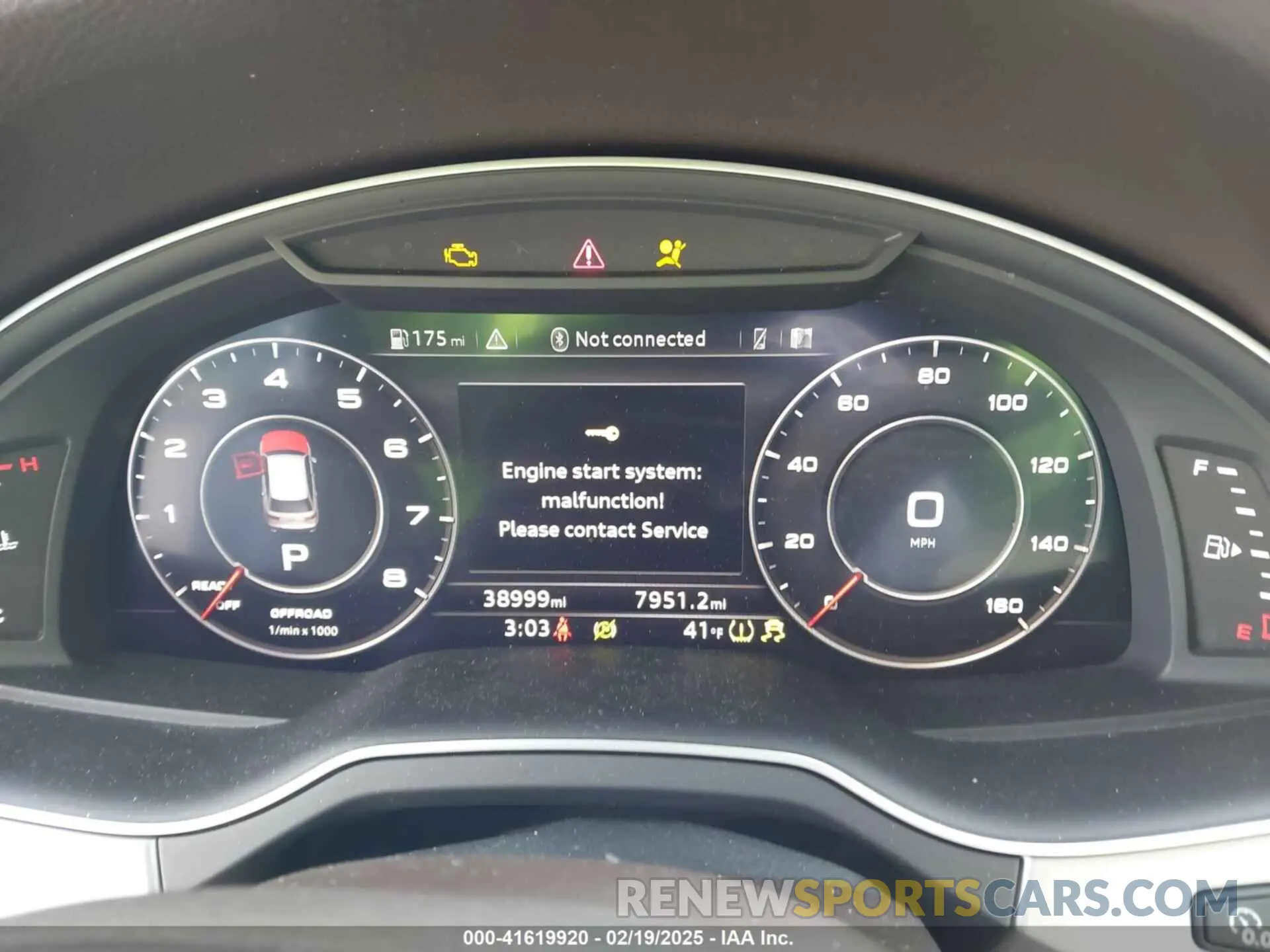7 Photograph of a damaged car WA1LHAF7XKD042598 AUDI Q7 2019