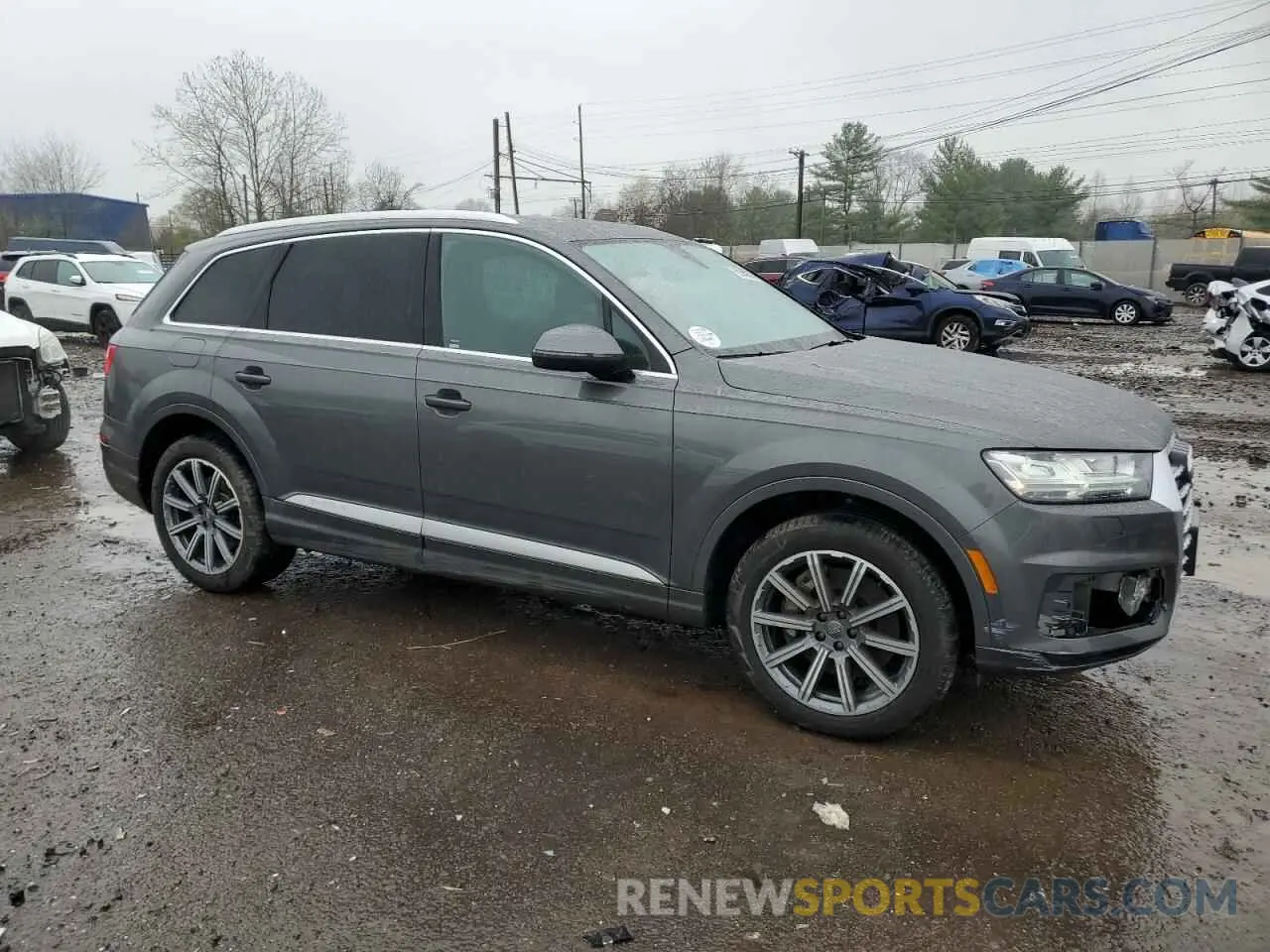 4 Photograph of a damaged car WA1LHAF7XKD042715 AUDI Q7 2019