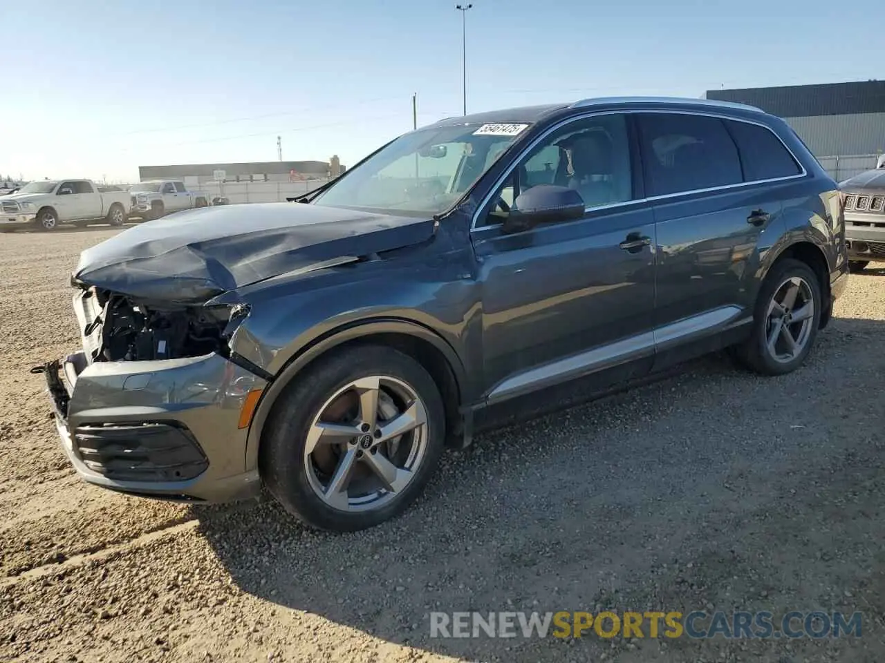 1 Photograph of a damaged car WA1MAAF73KD028745 AUDI Q7 2019