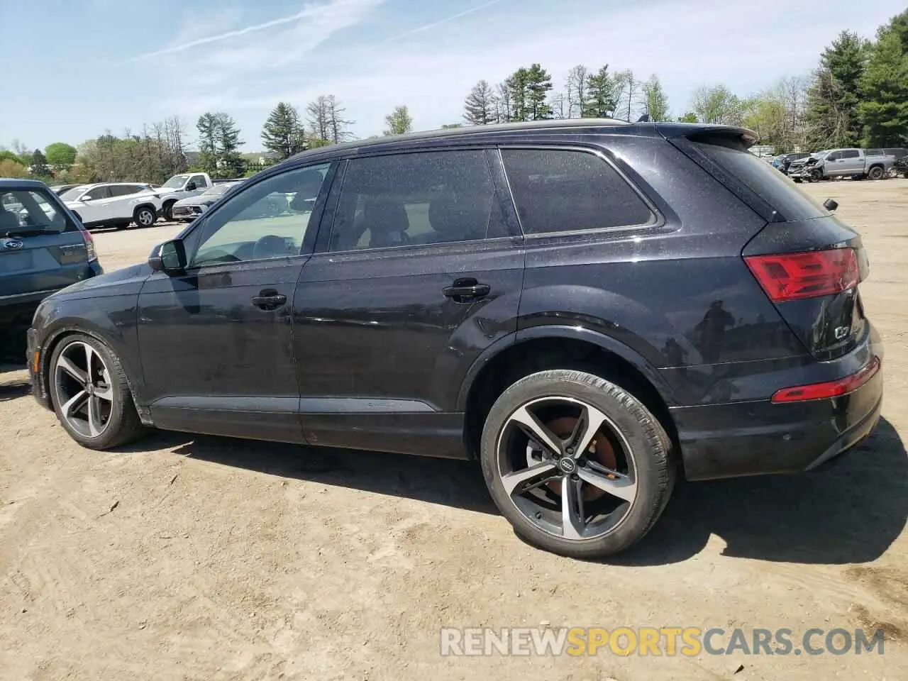 2 Photograph of a damaged car WA1VAAF70KD019828 AUDI Q7 2019