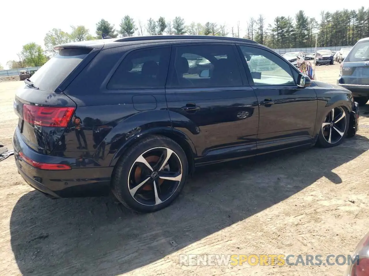 3 Photograph of a damaged car WA1VAAF70KD019828 AUDI Q7 2019