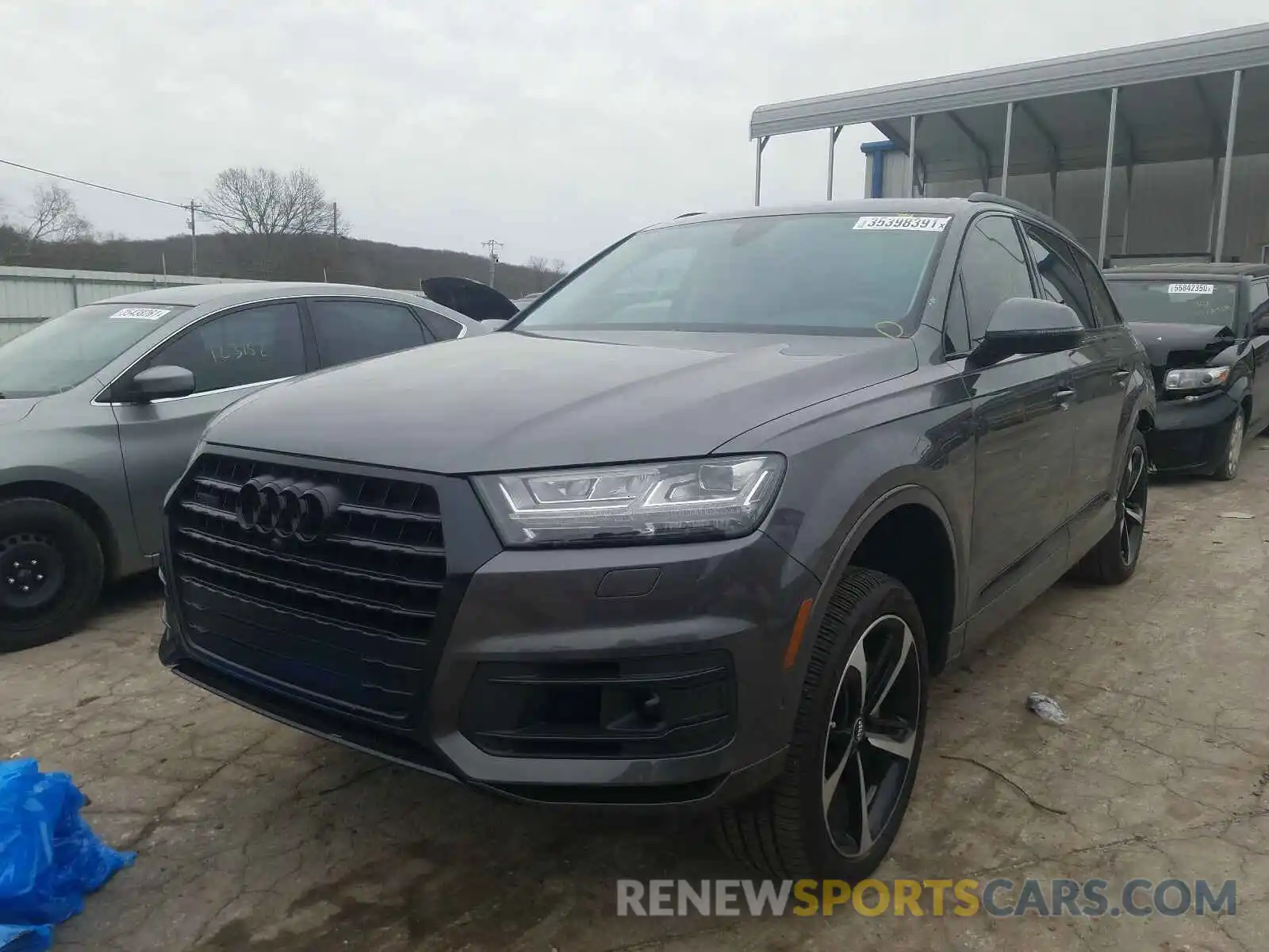 2 Photograph of a damaged car WA1VAAF70KD022373 AUDI Q7 2019