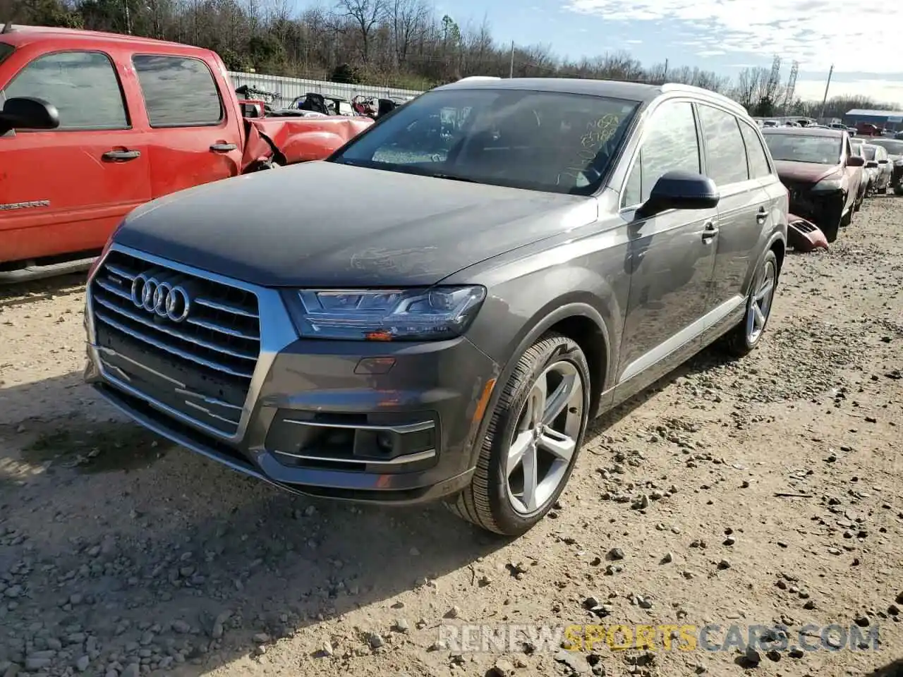 1 Photograph of a damaged car WA1VAAF70KD025788 AUDI Q7 2019