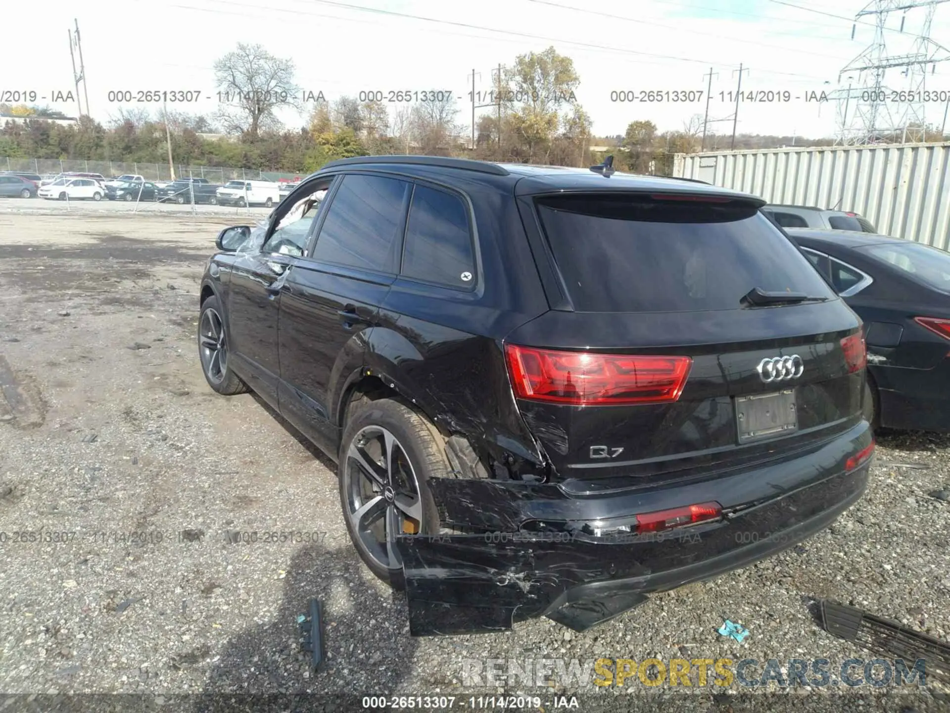 3 Photograph of a damaged car WA1VAAF71KD019773 AUDI Q7 2019